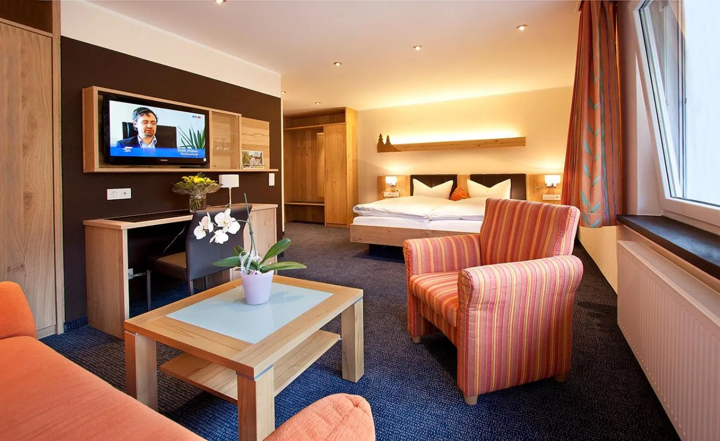 Bed in Hotel Gut Vorwald