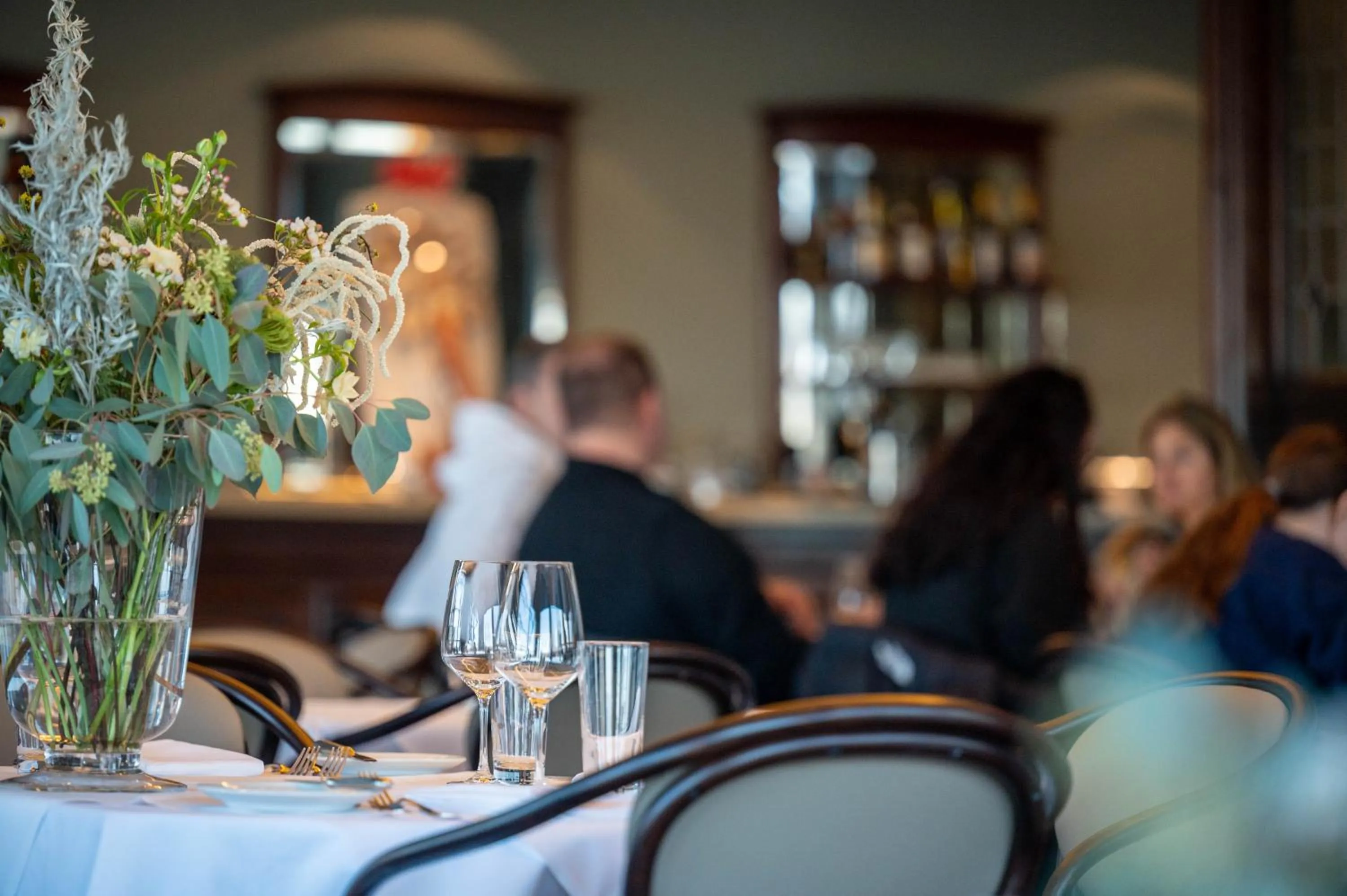 Restaurant/places to eat in Landgasthof Halbinsel Au