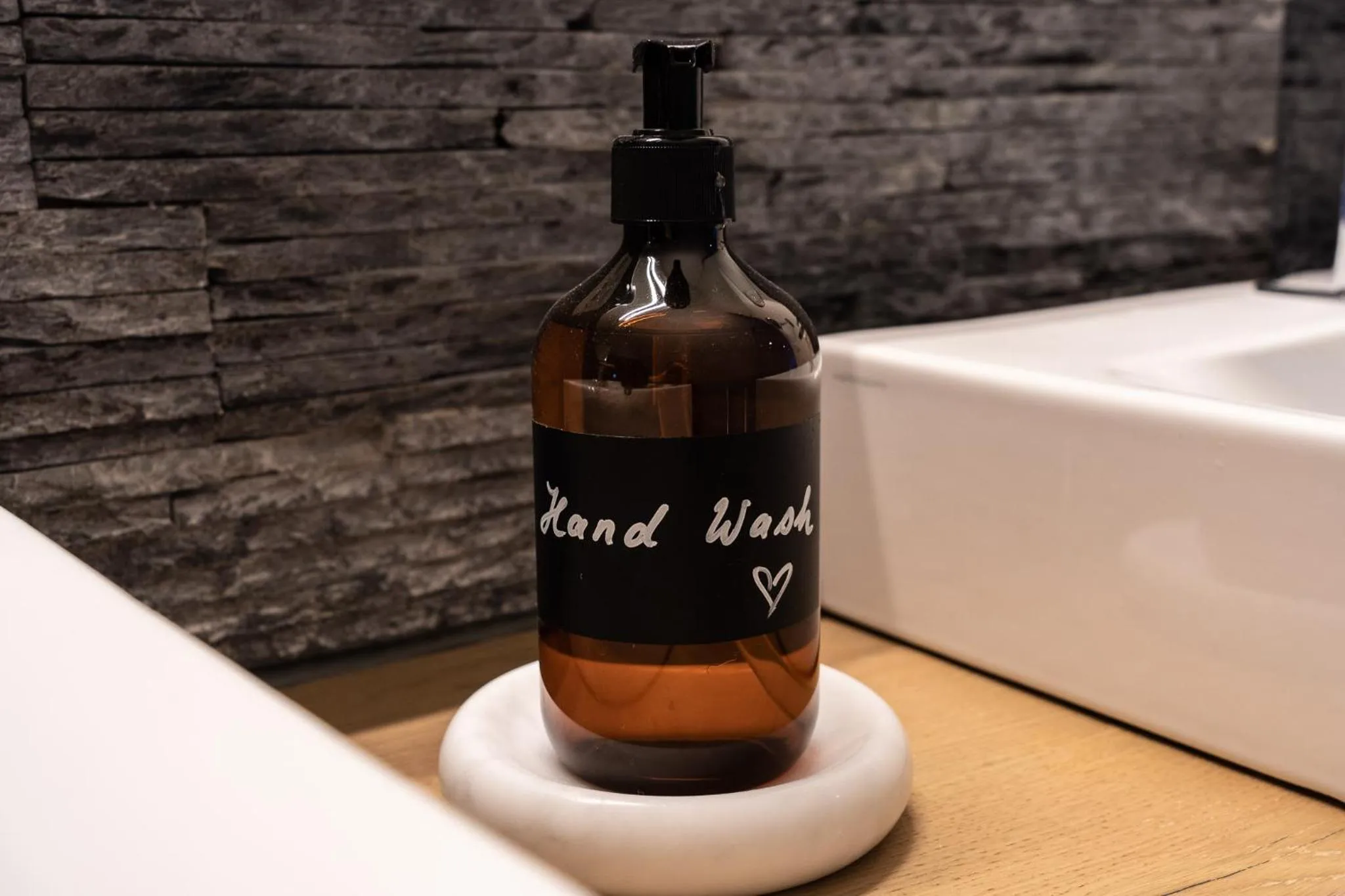 Bathroom in Landgasthof Halbinsel Au