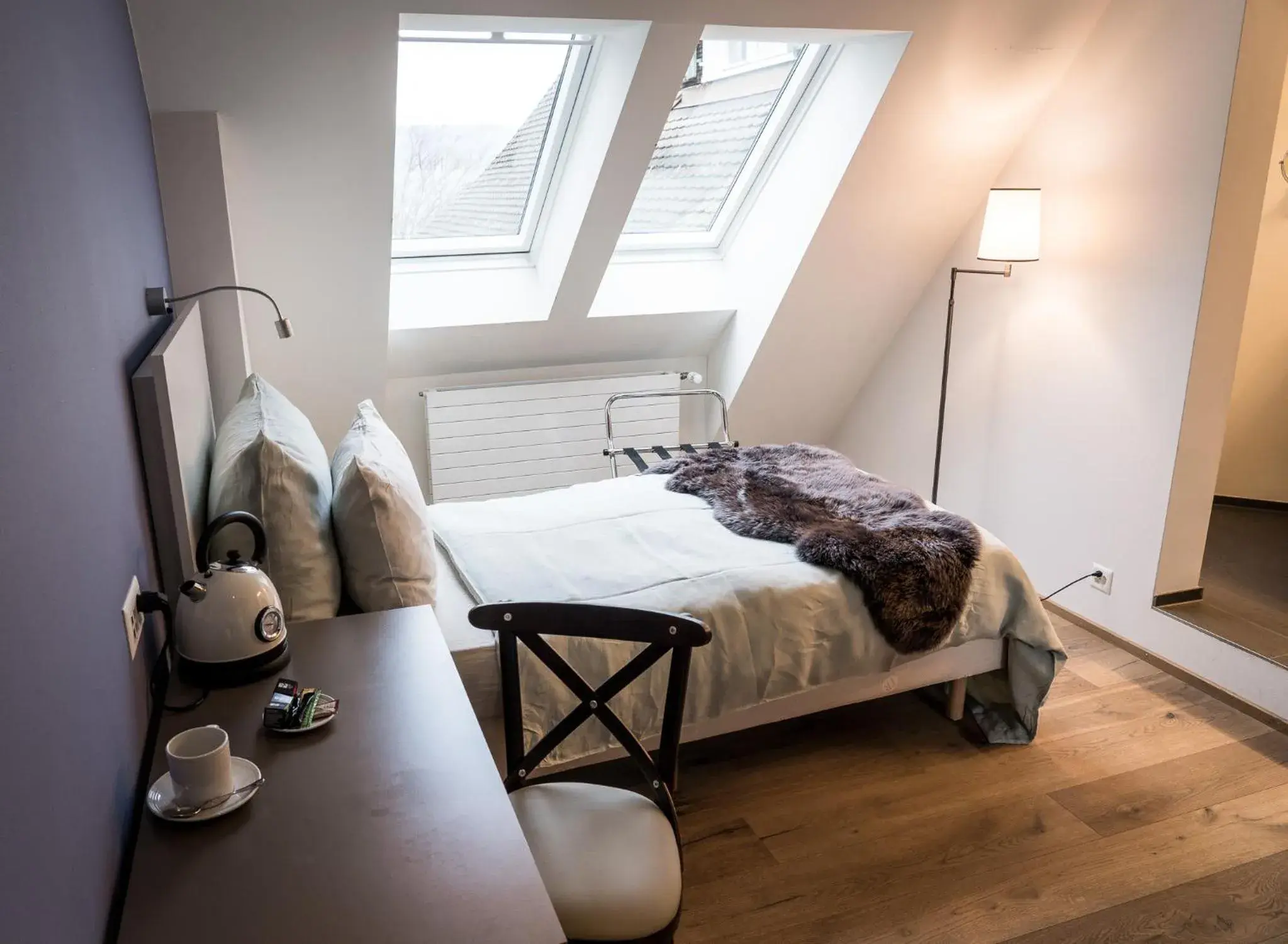 Single Room with Bathroom in Landgasthof Halbinsel Au Single Room with Bathroom in Landgasthof Halbinsel Au