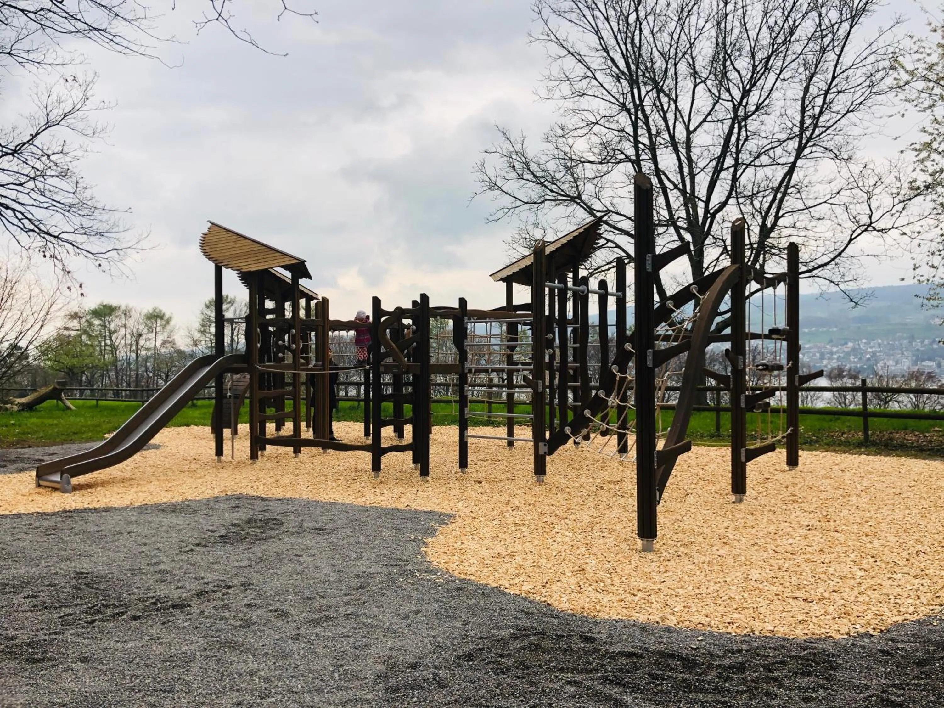 Children play ground in Landgasthof Halbinsel Au