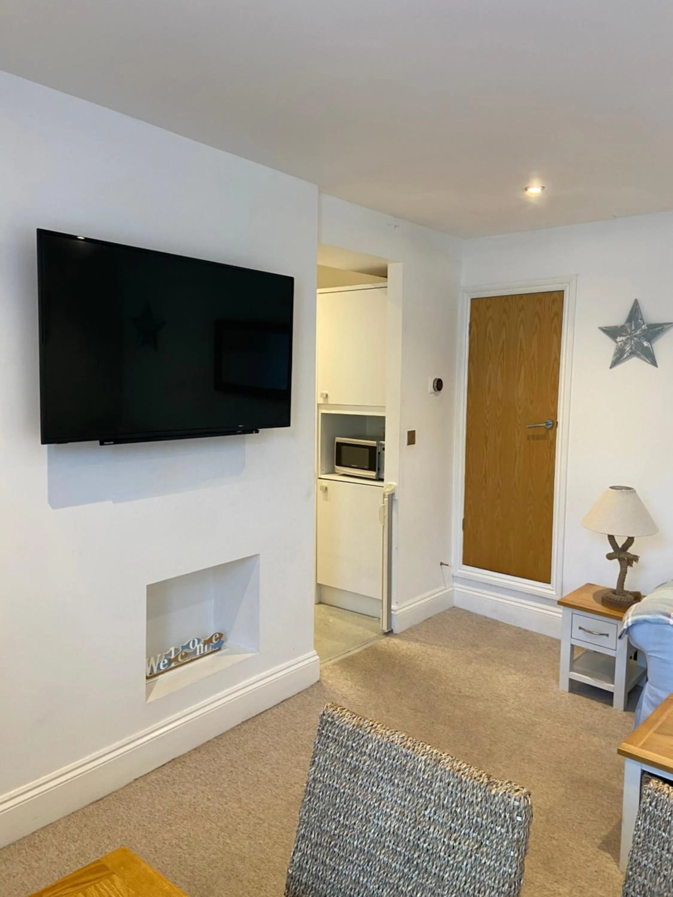 Living room in Harbour Retreat Trinity Mews