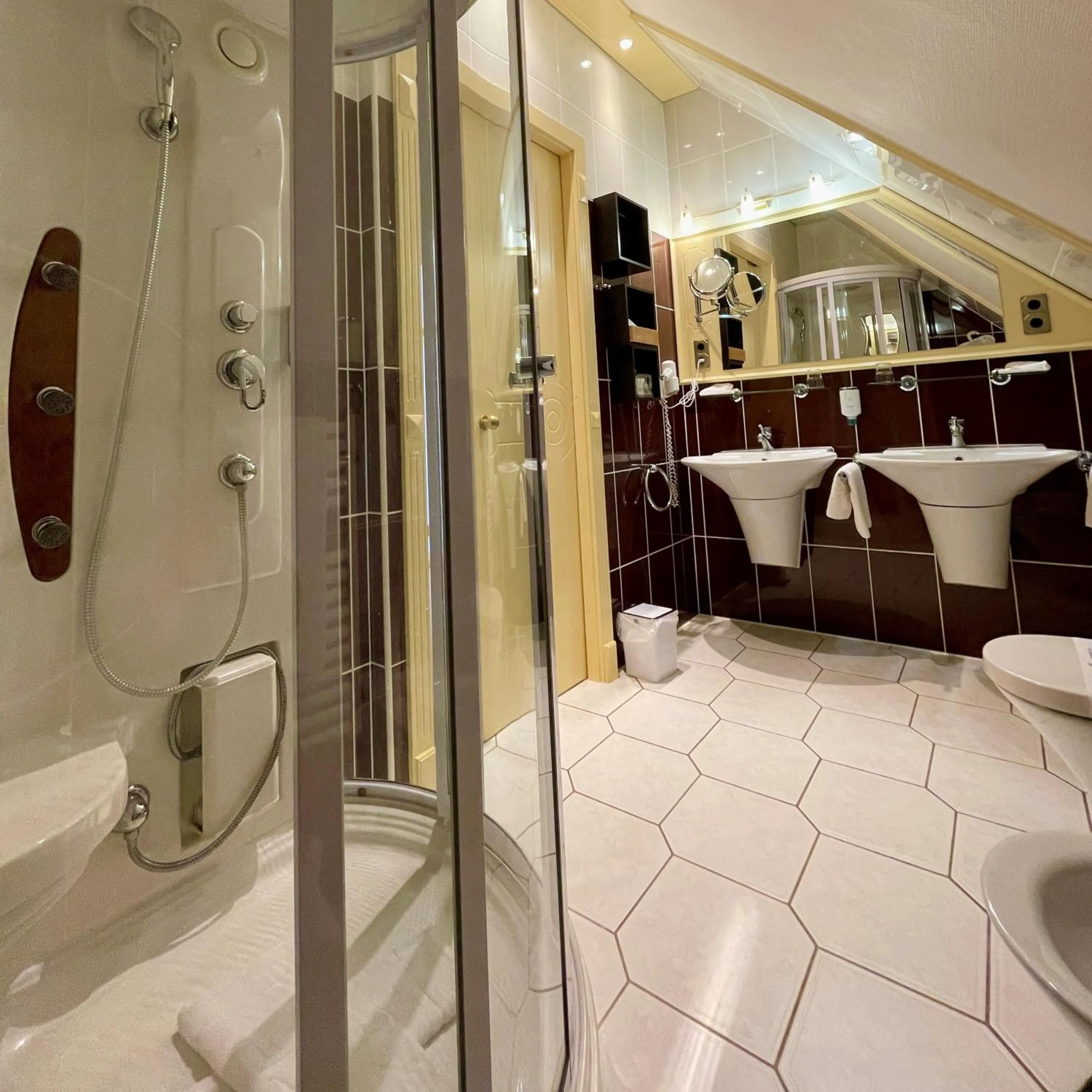 Shower in Villa am Park