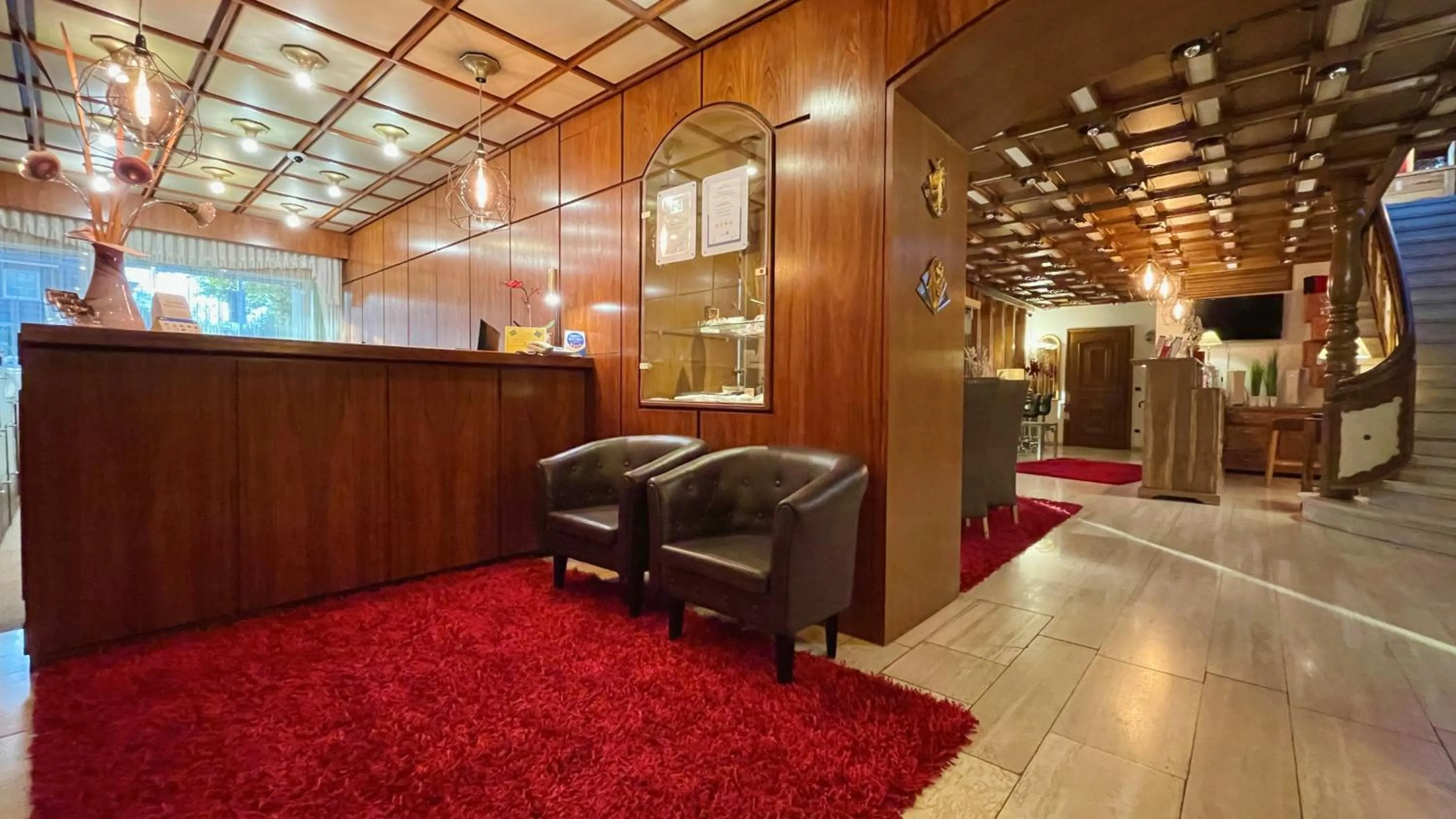 Lobby or reception in Villa am Park