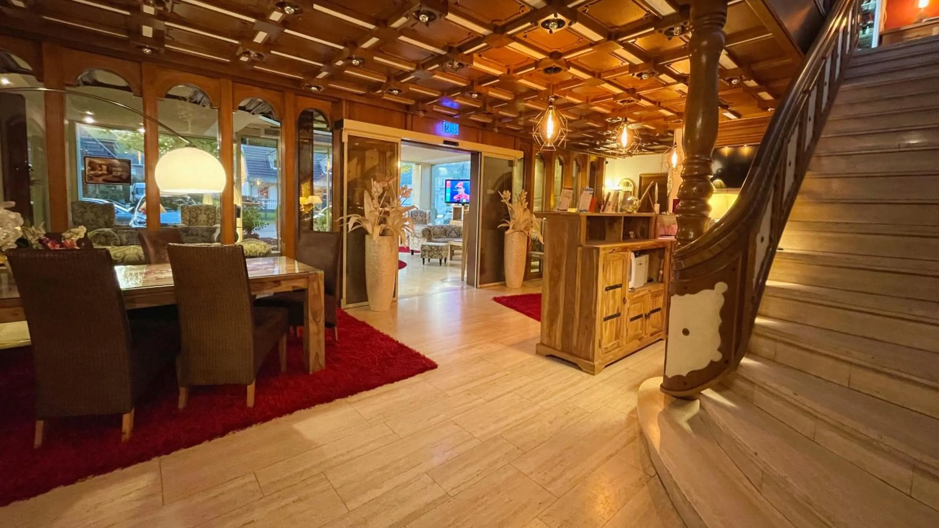 Lobby or reception in Villa am Park