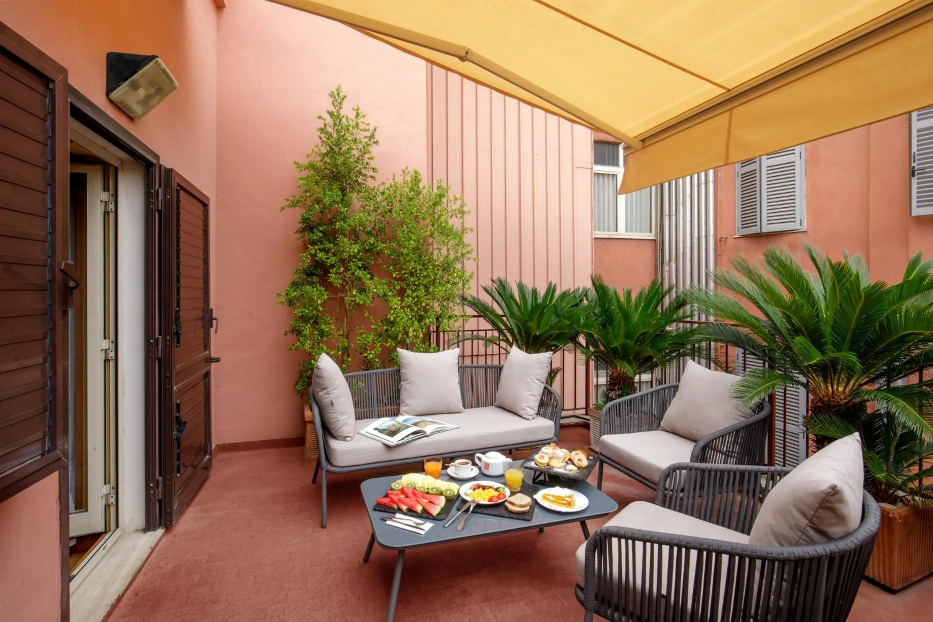 Balcony/Terrace in Hotel Della Torre Argentina
