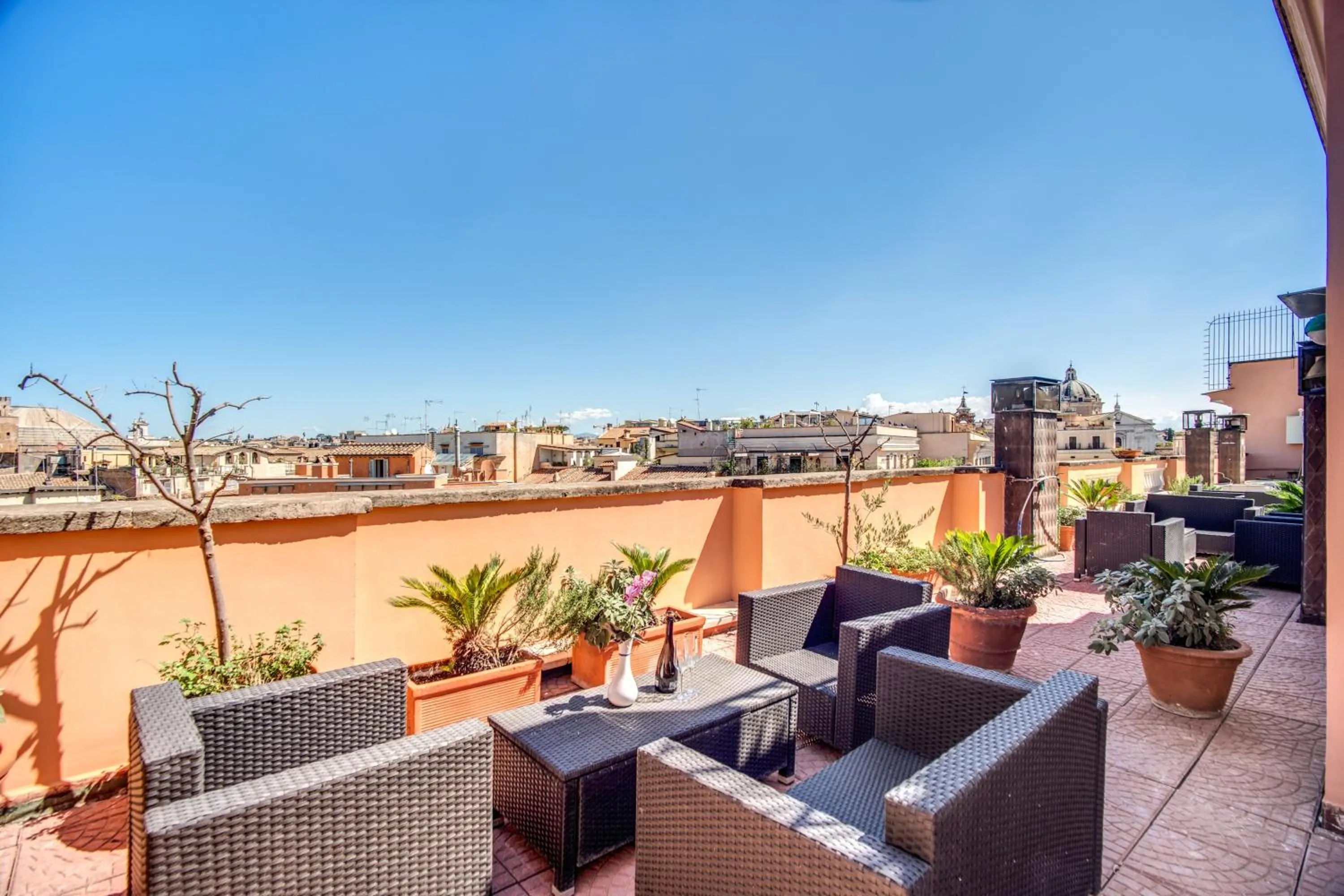 Balcony/Terrace in Hotel Della Torre Argentina