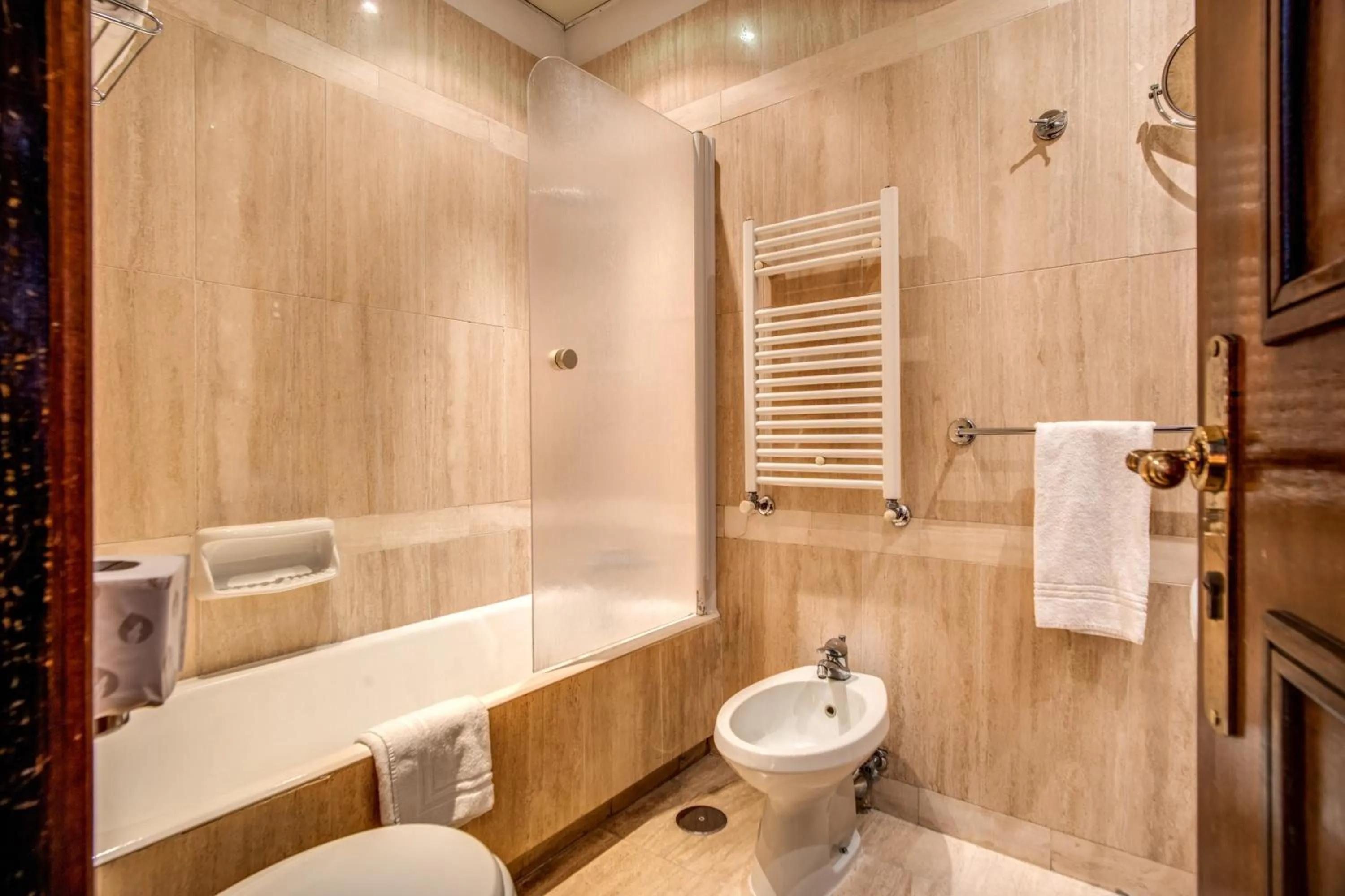 Shower in Hotel Della Torre Argentina