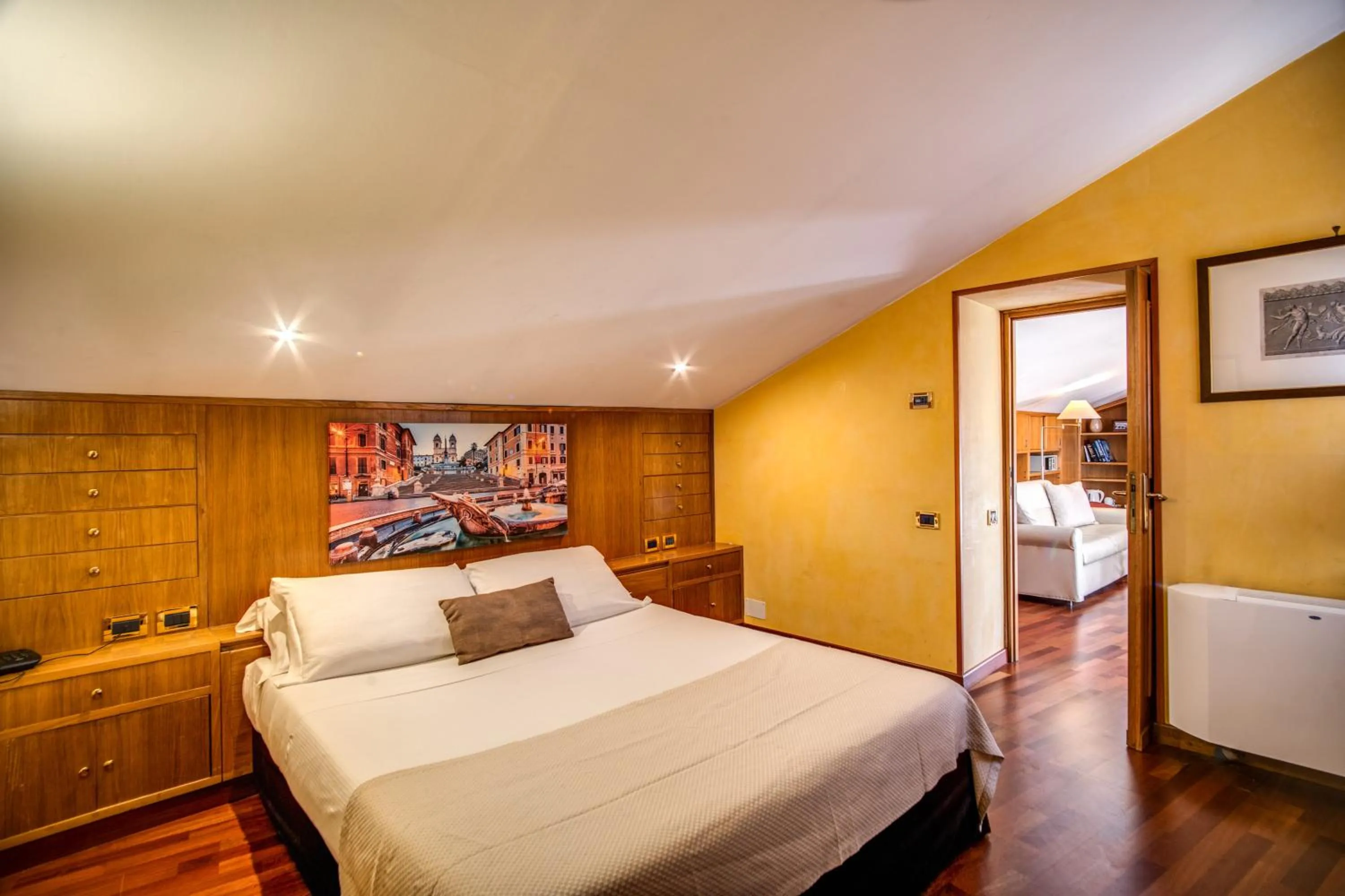 Bed in Hotel Della Torre Argentina