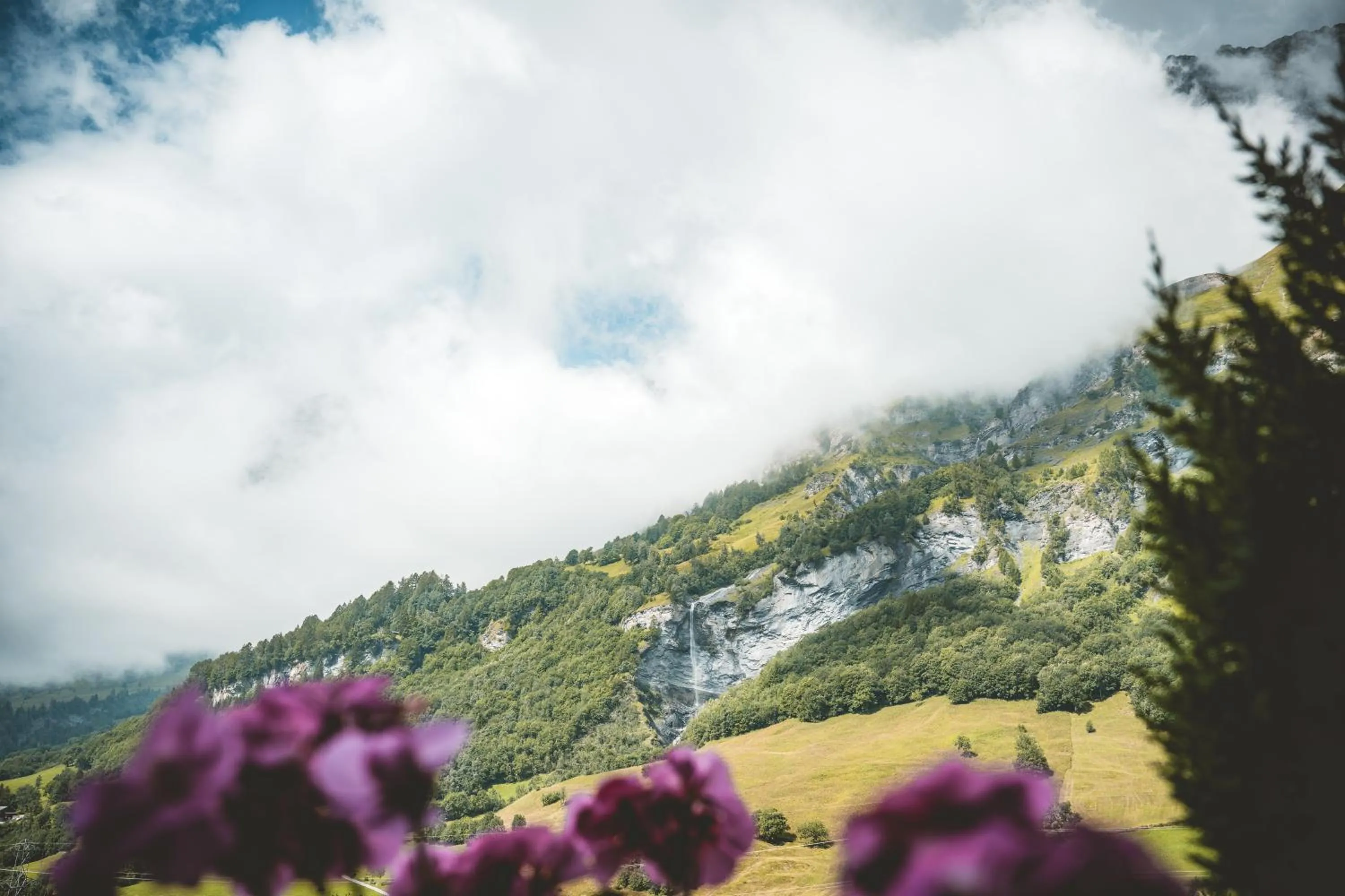 View (from property/room) in Hotel Alfa Superieur - Leukerbad-Therme