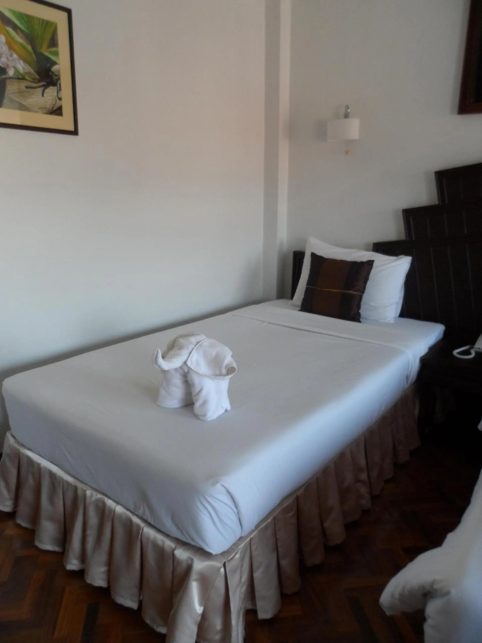 Bed in Baiyoke Chalet Hotel