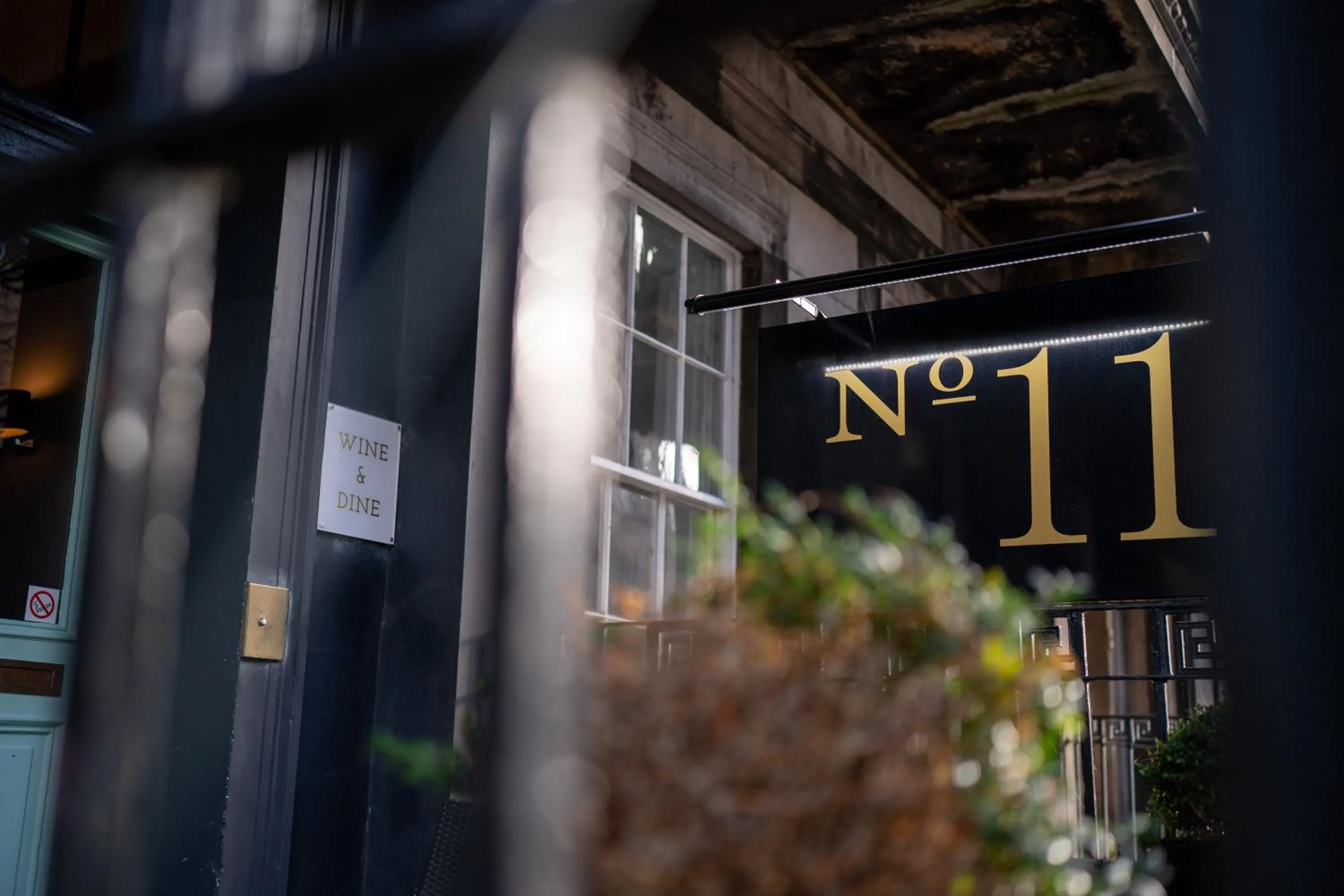 Property building in No11 Boutique Hotel & Brasserie