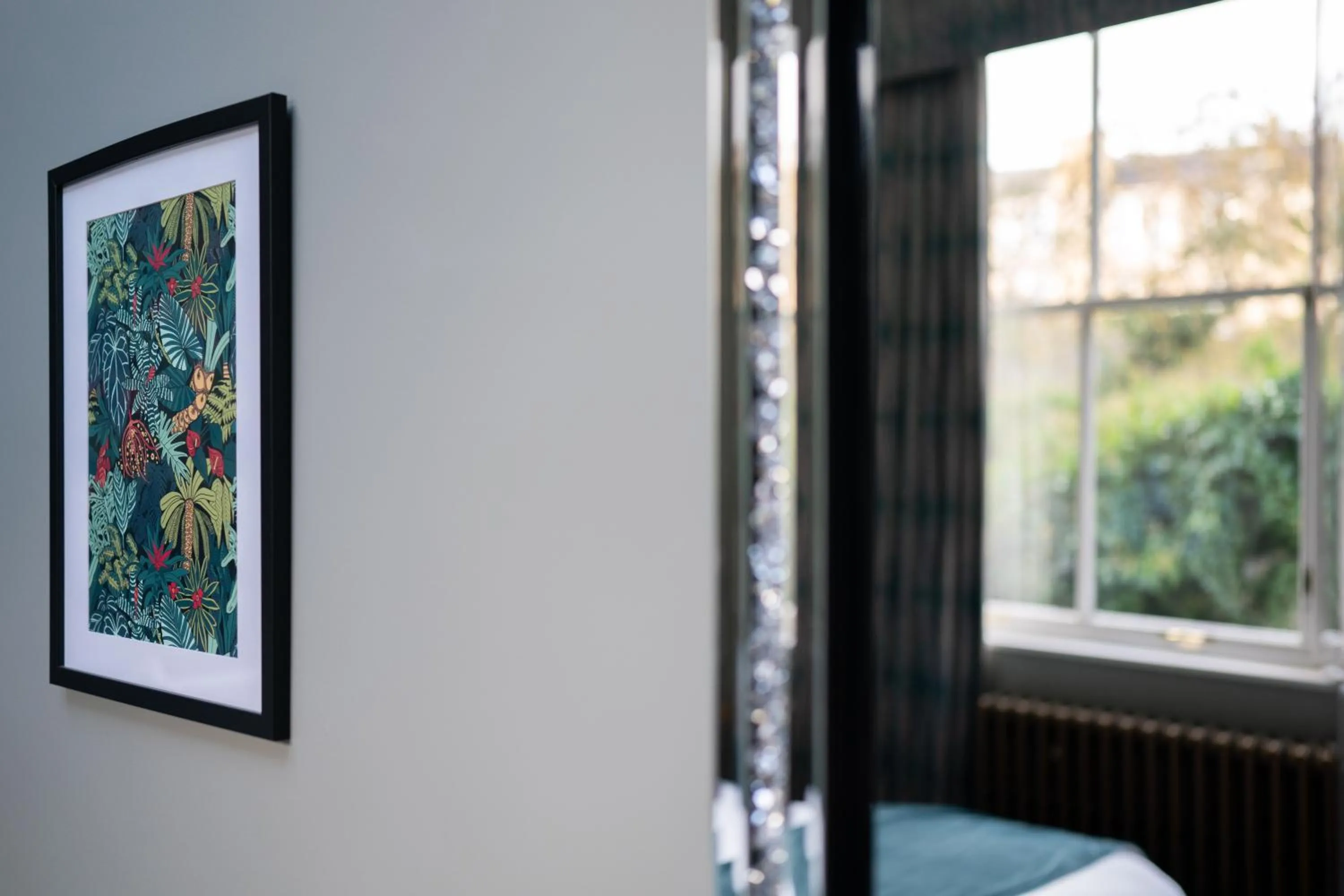 Decorative detail in No11 Boutique Hotel & Brasserie