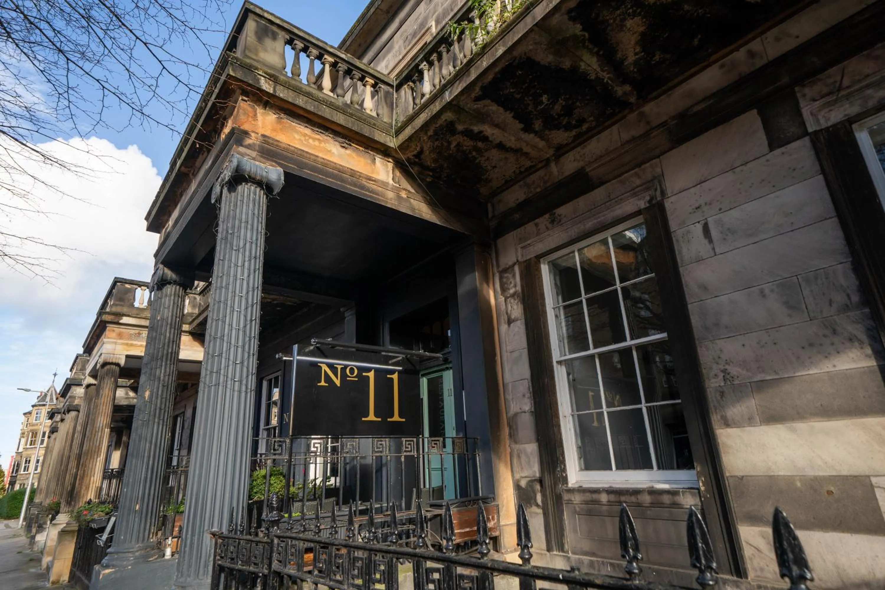 Property building in No11 Boutique Hotel & Brasserie