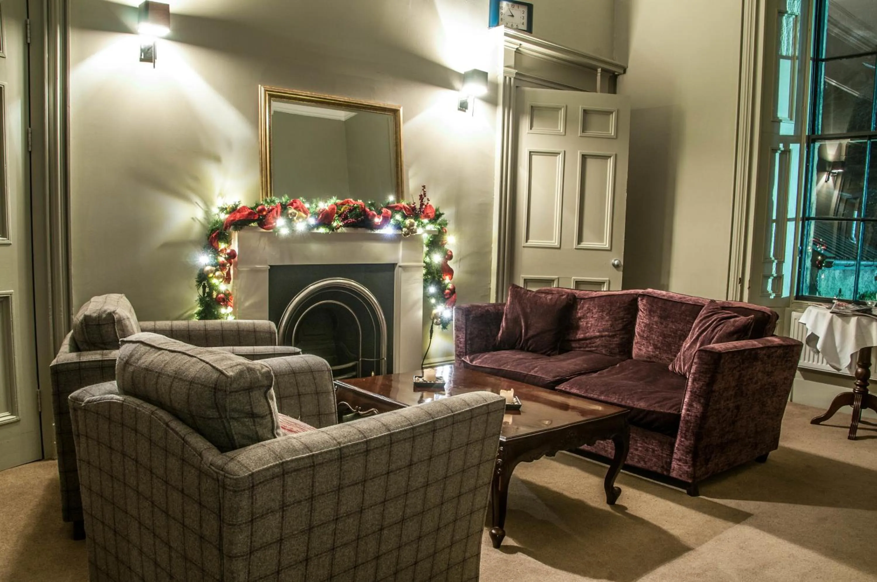 Living room in No11 Boutique Hotel & Brasserie