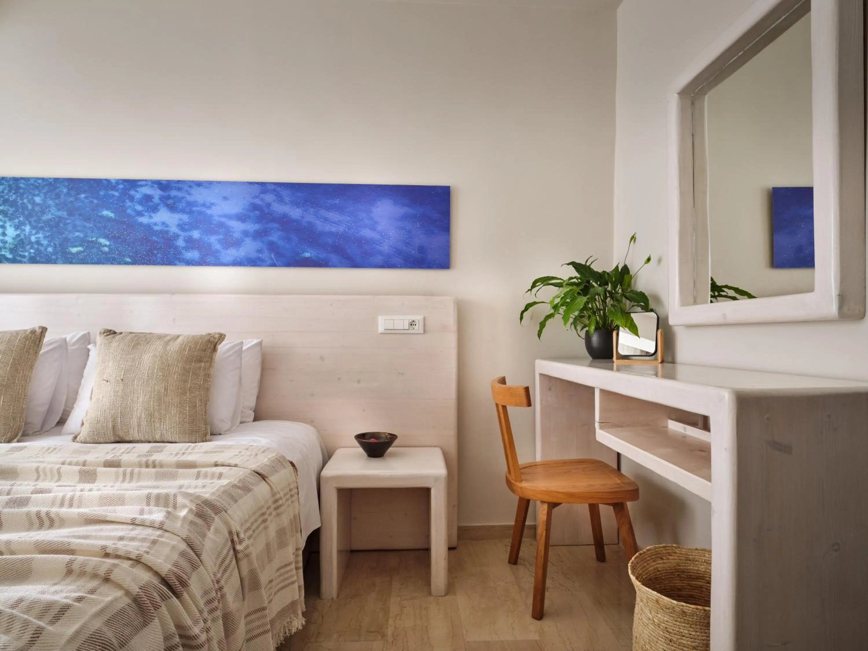 Bedroom, Bed in Ionian Hill Hotel