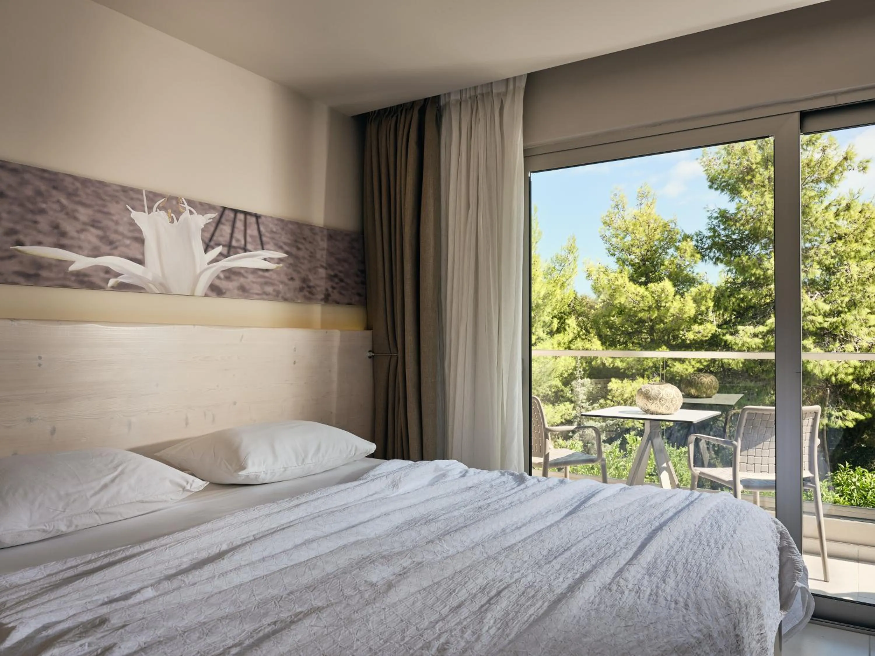 Bed in Ionian Hill Hotel