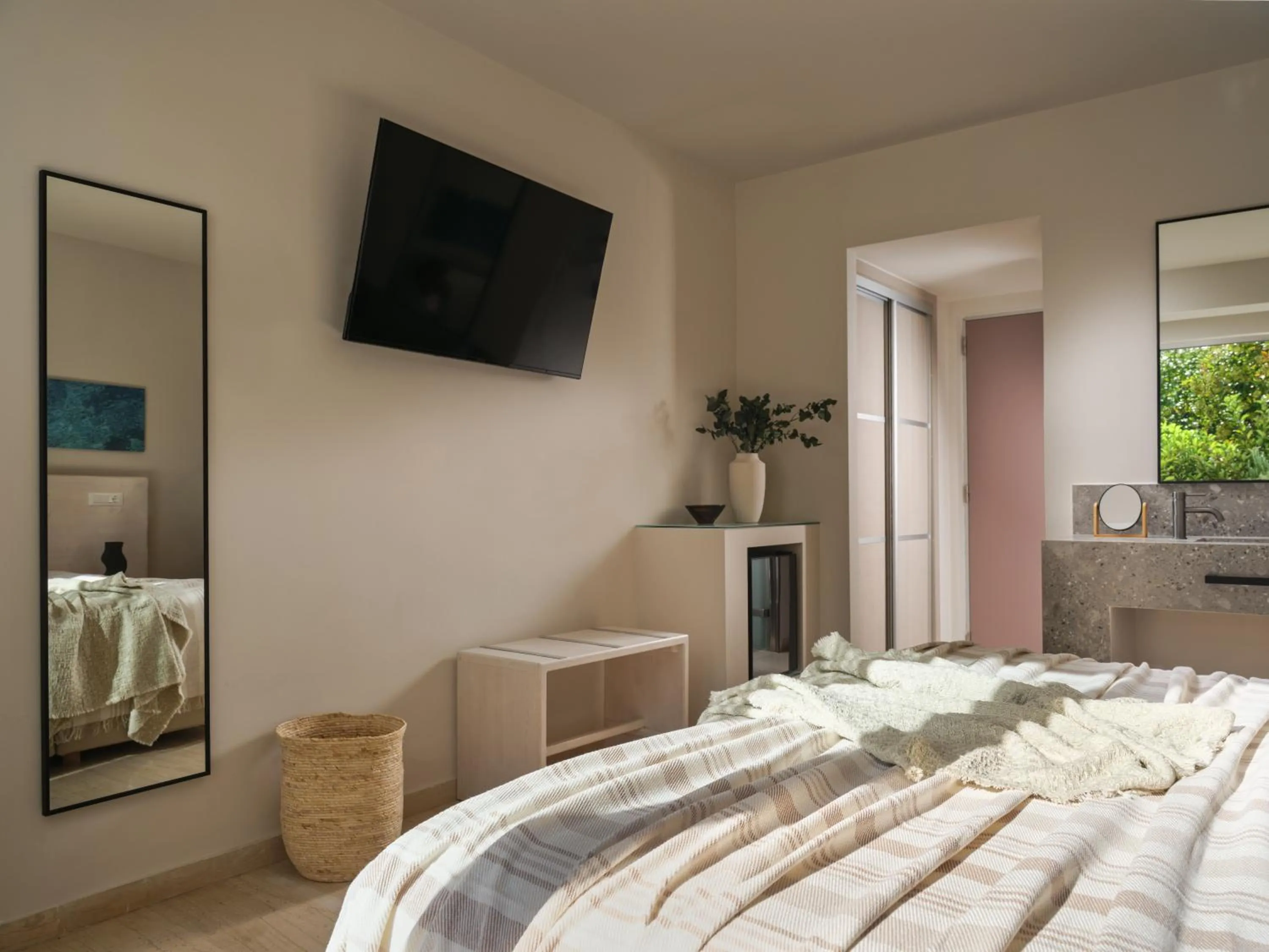 Bedroom, Bed in Ionian Hill Hotel