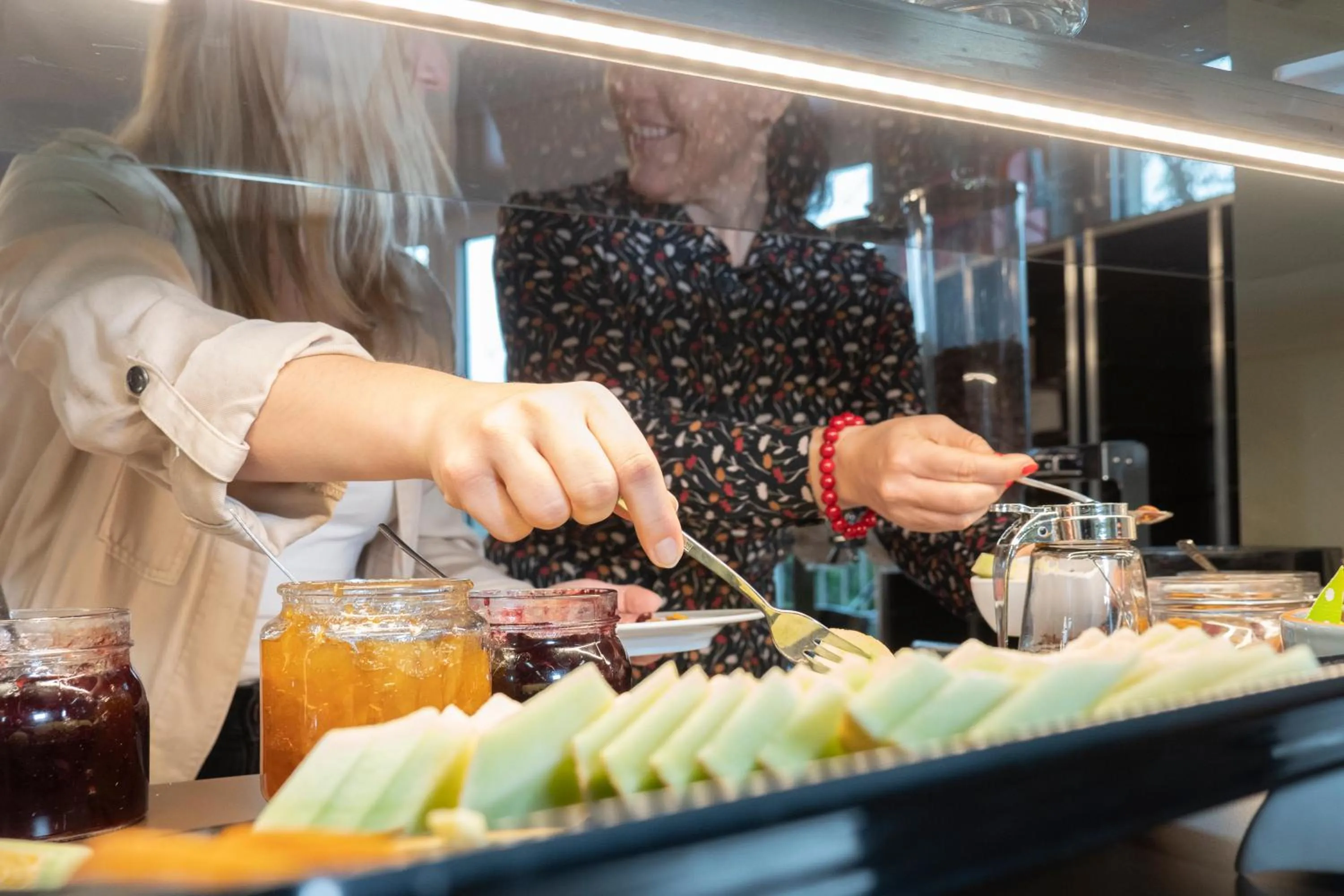 Breakfast in Zug Youth Hostel