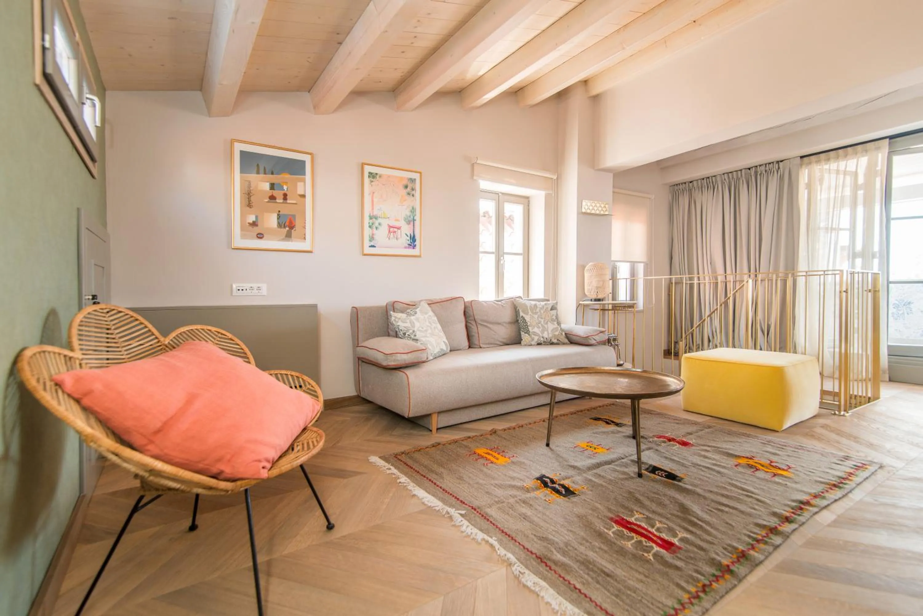 Living room in The Melegran