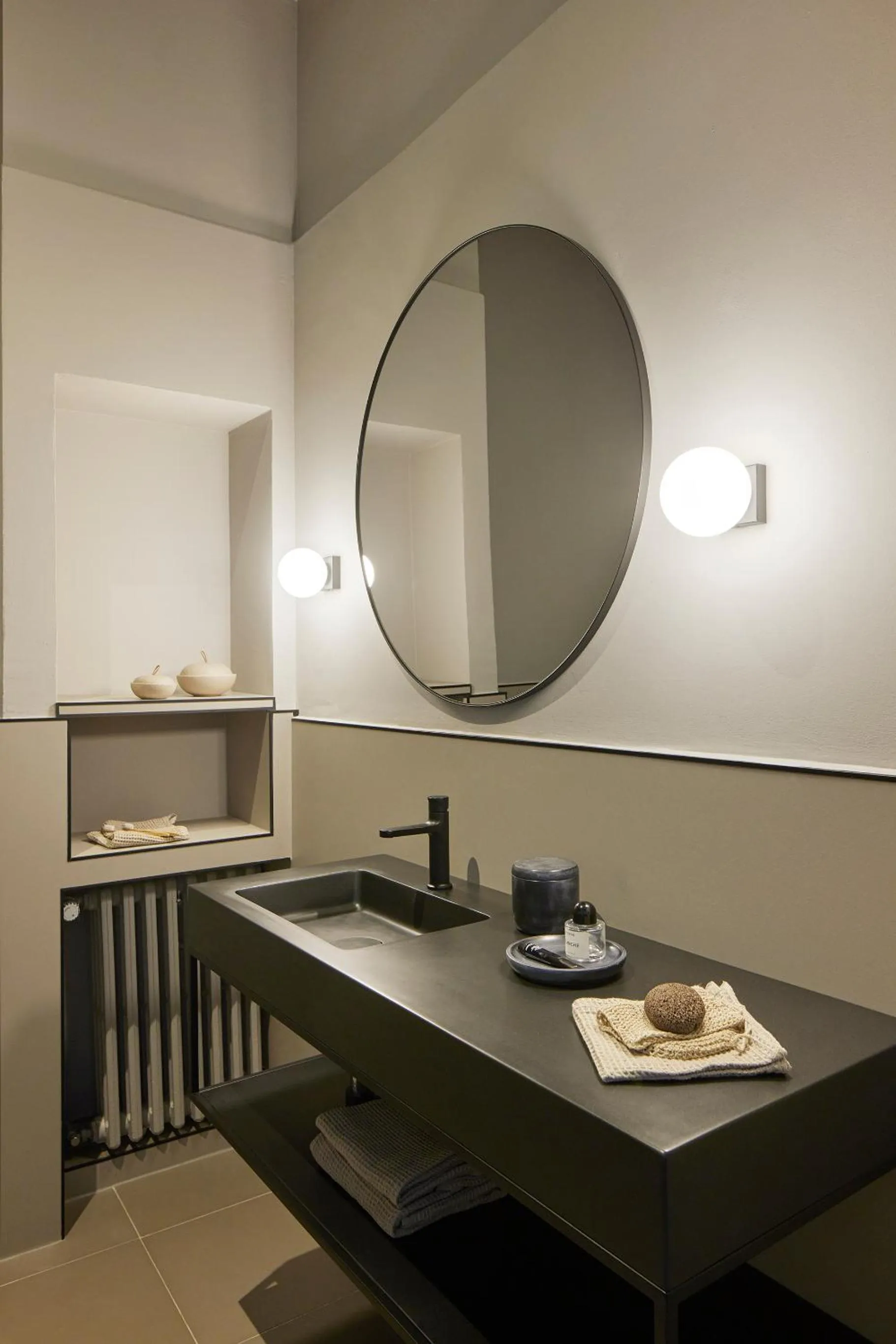Bathroom in stilwerk Strandhotel Blankenese