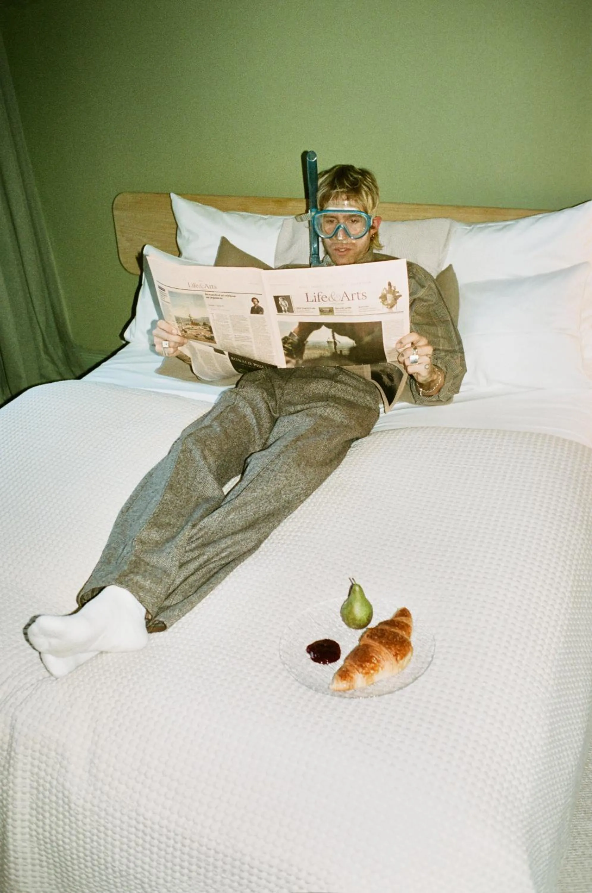 Bed in stilwerk Strandhotel Blankenese
