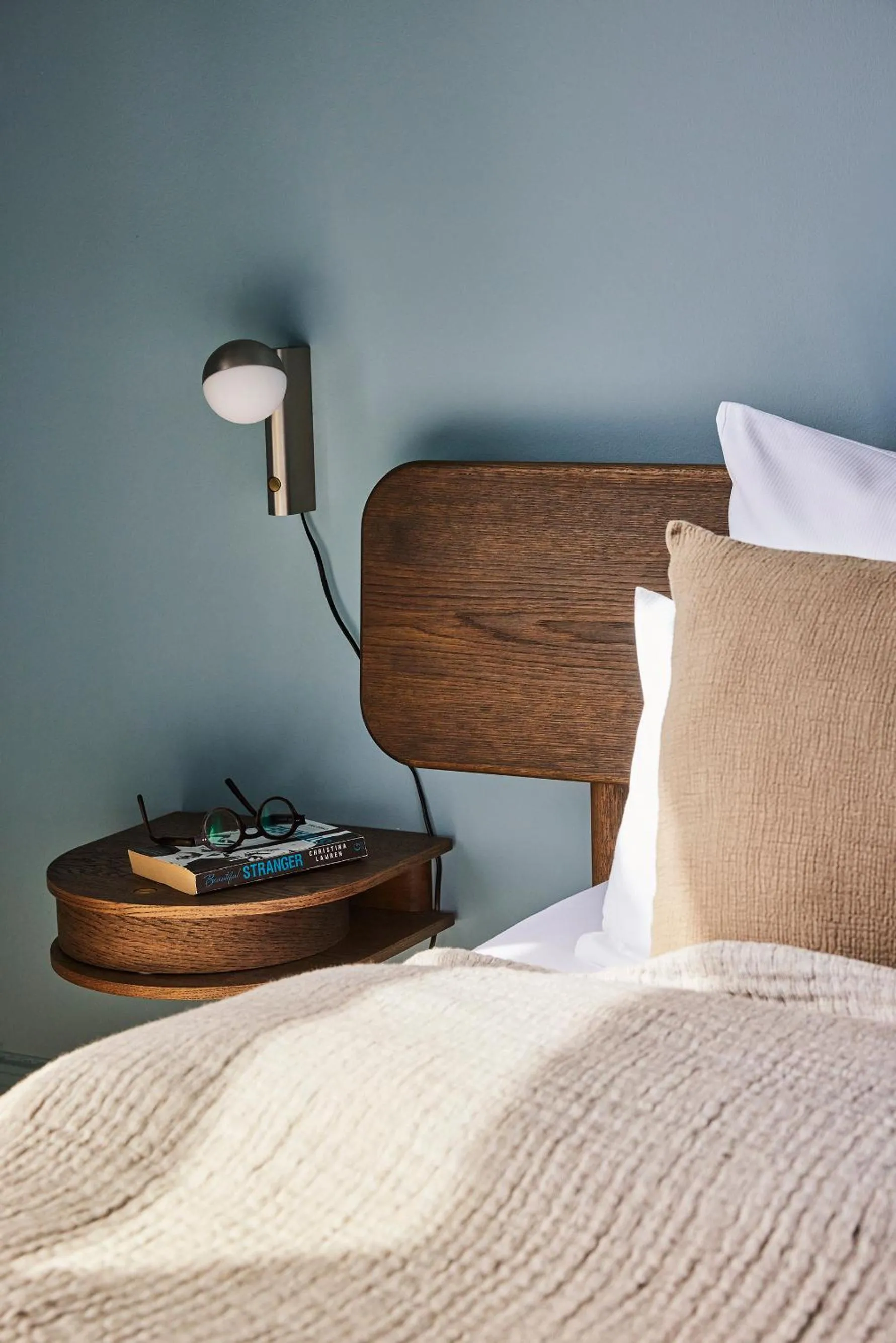 Bed in stilwerk Strandhotel Blankenese