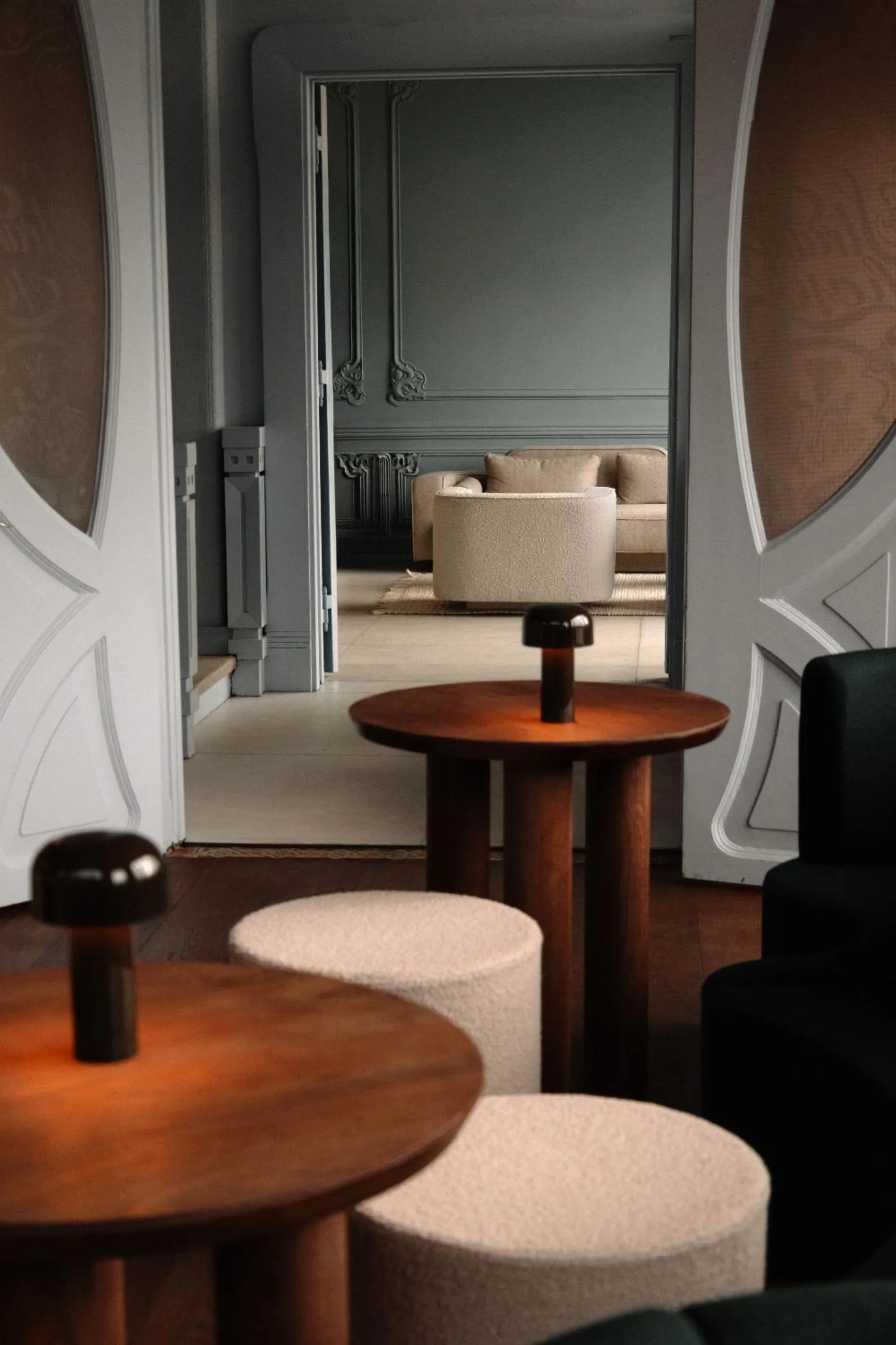 Lobby or reception in stilwerk Strandhotel Blankenese