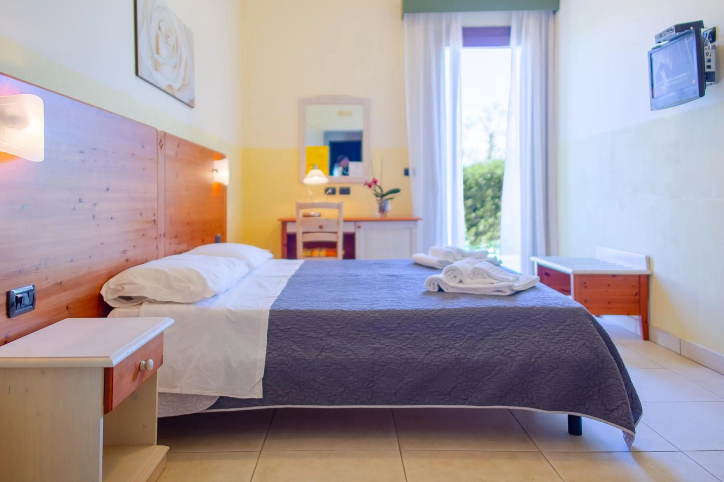 Bedroom, Bed in Delle Rose, Hotel & Horse Riding