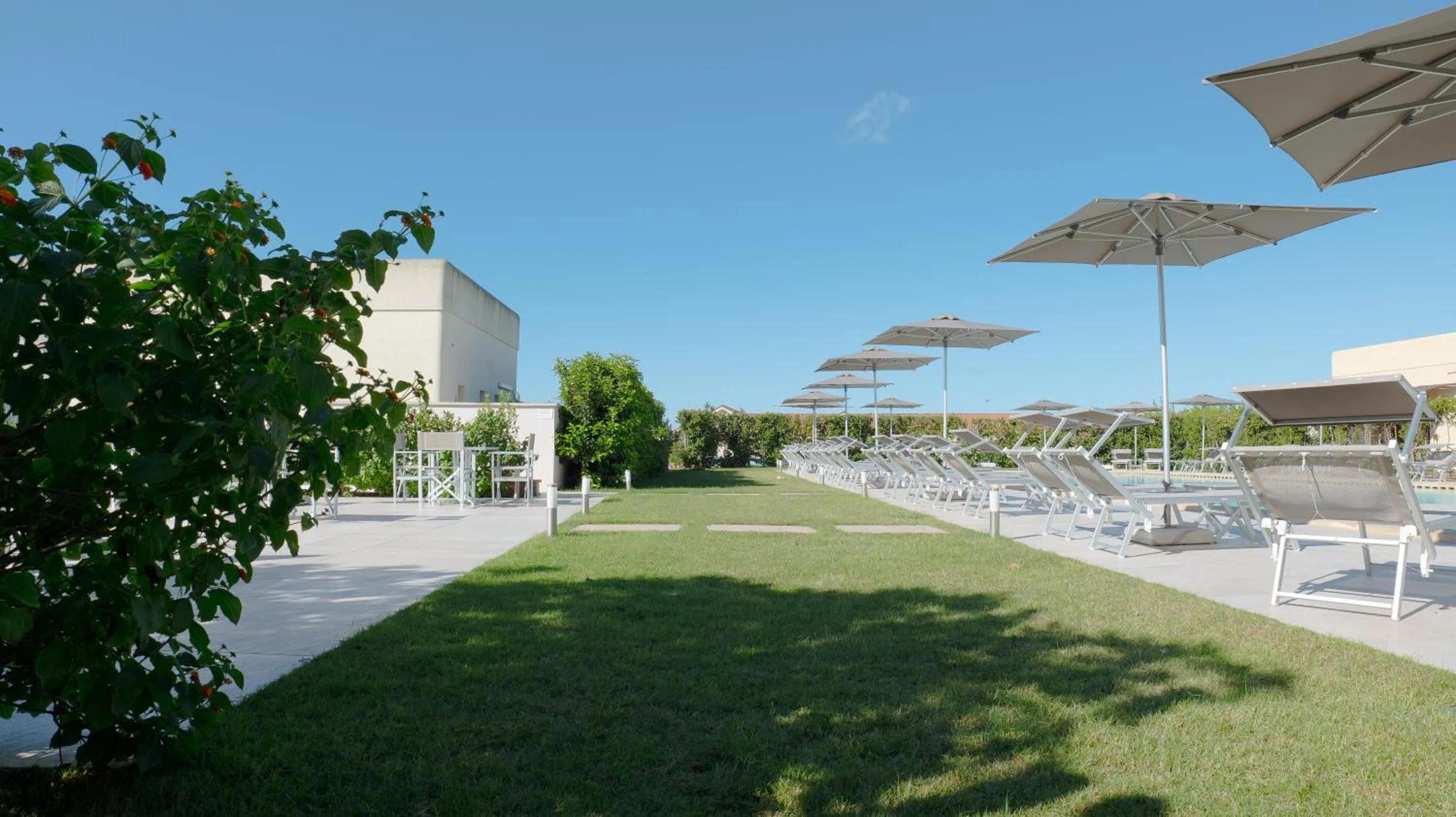 Swimming pool in Delle Rose, Hotel & Horse Riding