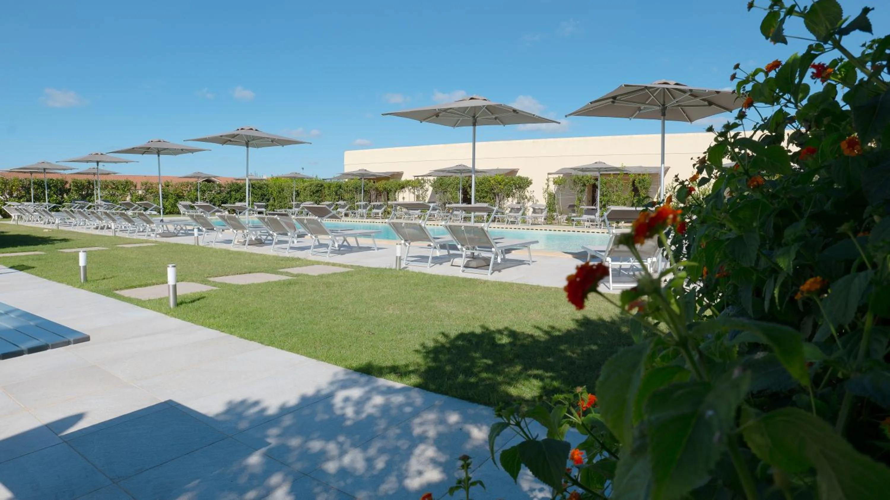 Swimming pool in Delle Rose, Hotel & Horse Riding