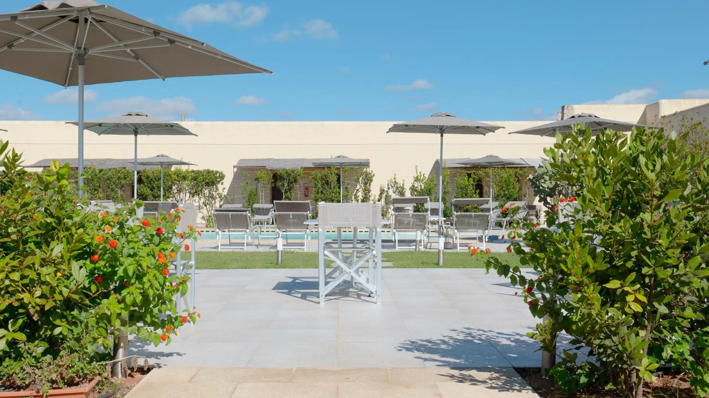 Swimming pool in Delle Rose, Hotel & Horse Riding