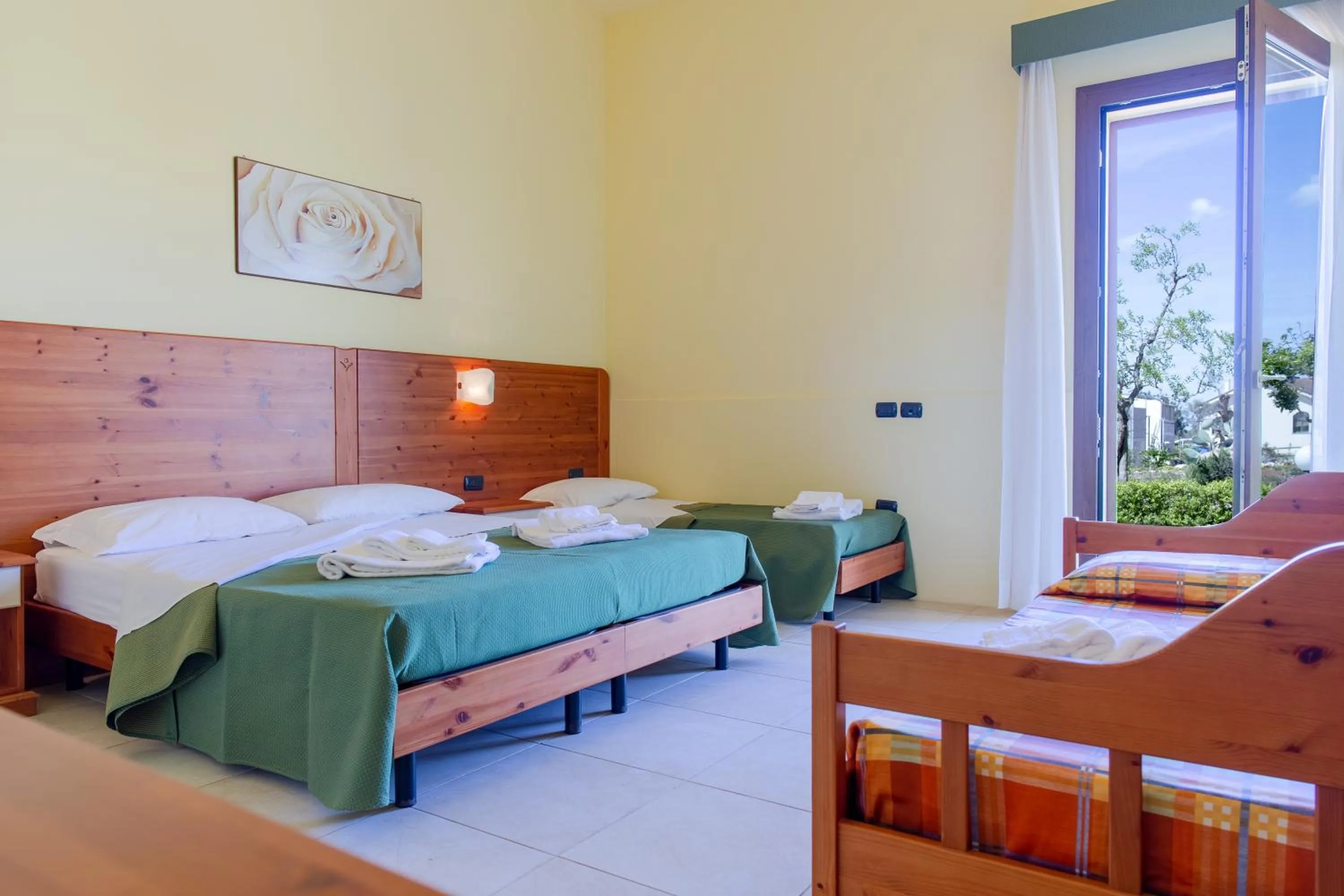 Bedroom, Bed in Delle Rose, Hotel & Horse Riding