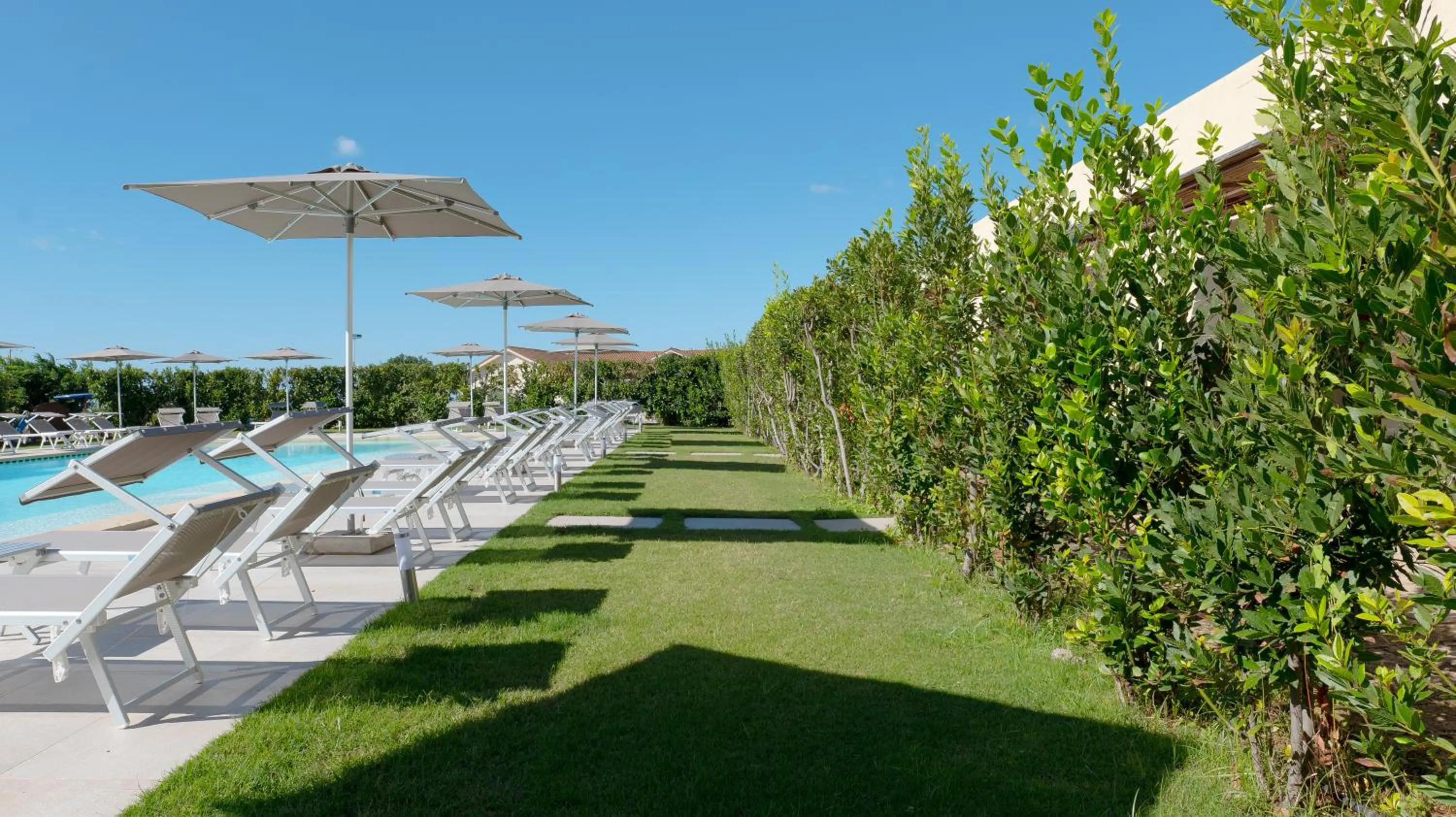 Swimming pool in Delle Rose, Hotel & Horse Riding