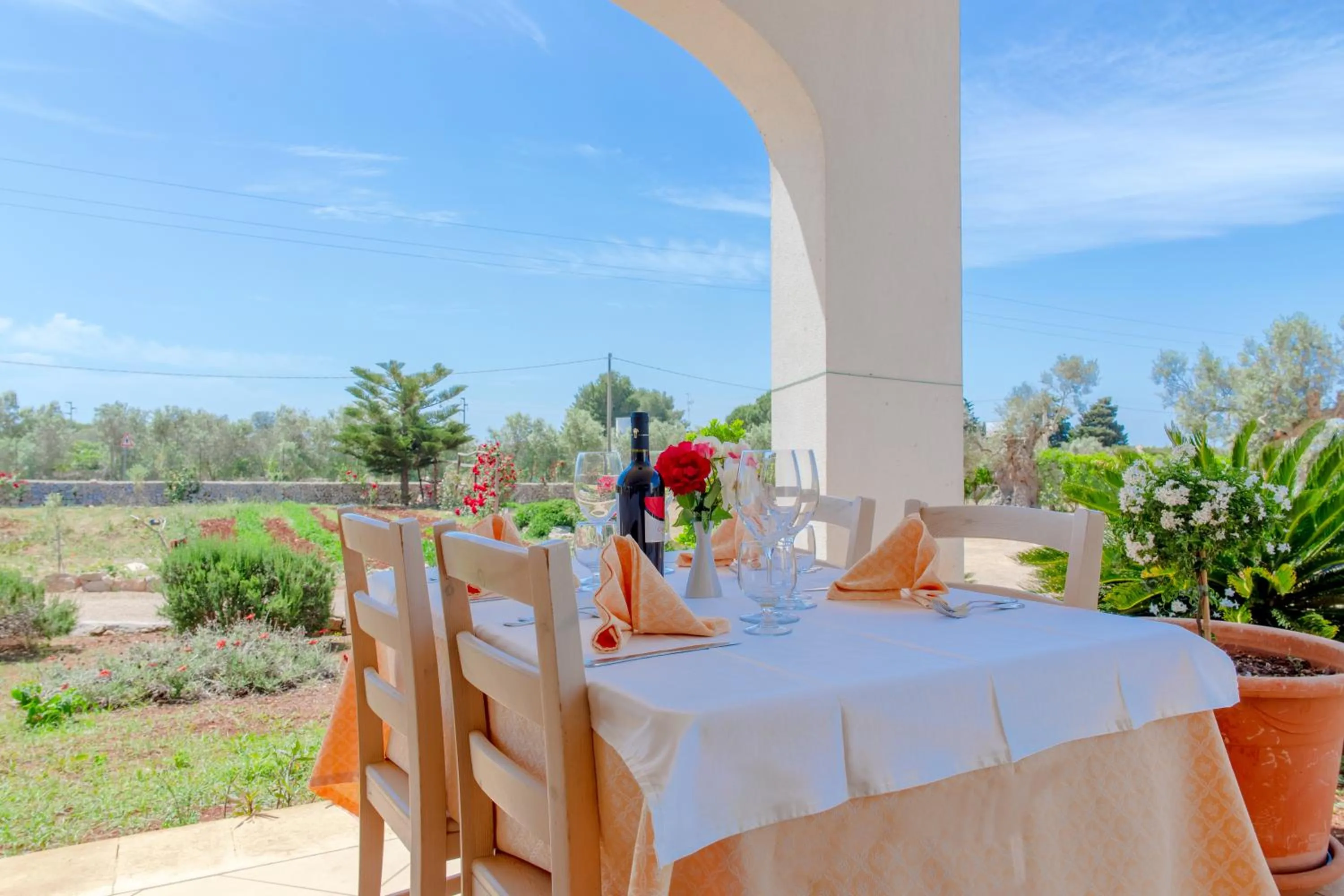 Restaurant/places to eat in Delle Rose, Hotel & Horse Riding