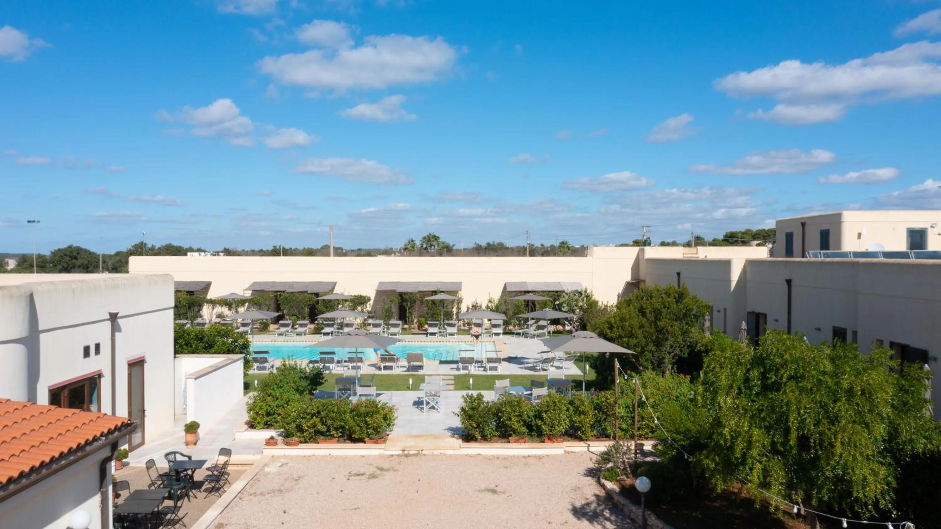 Swimming pool in Delle Rose, Hotel & Horse Riding