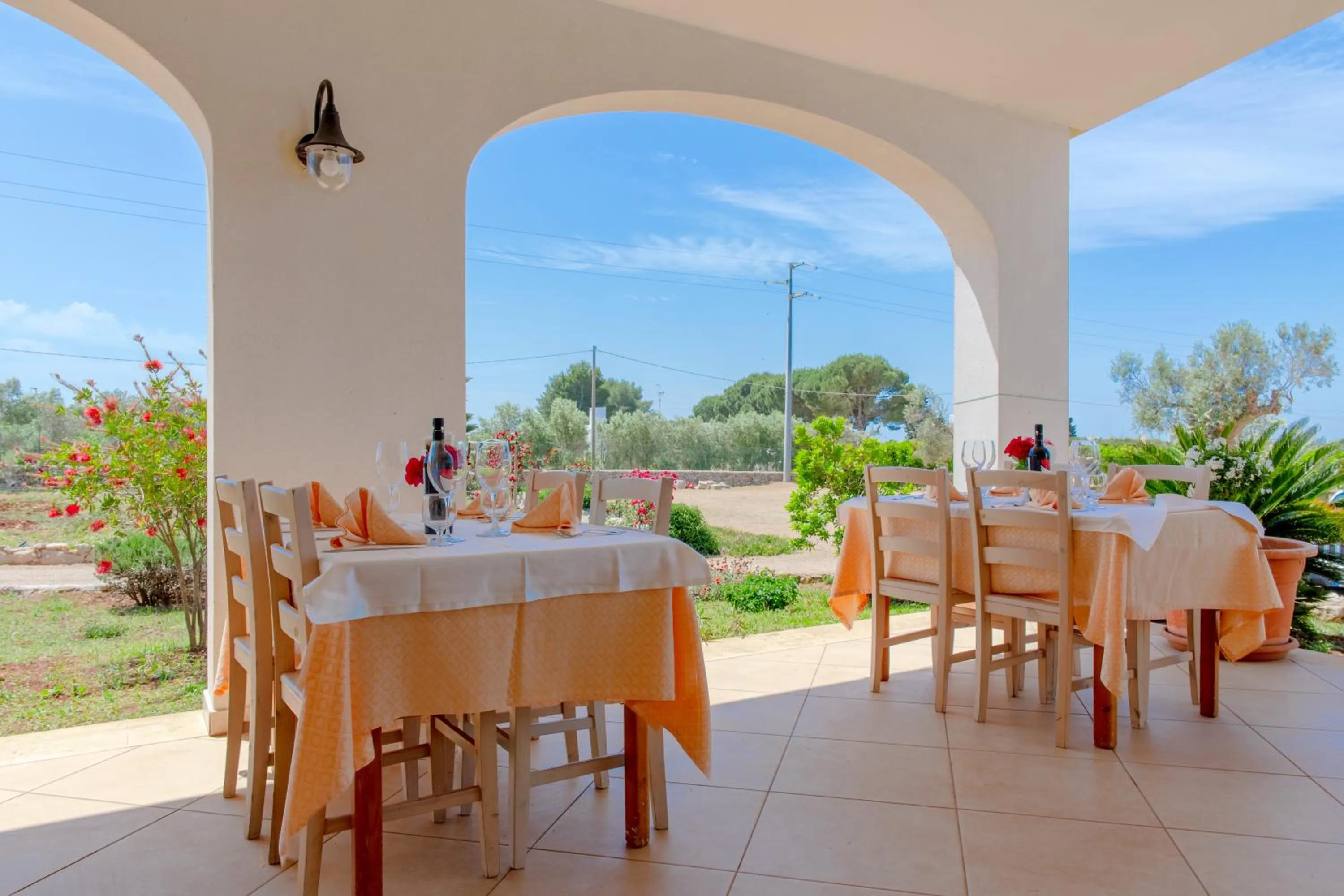 Restaurant/places to eat in Delle Rose, Hotel & Horse Riding