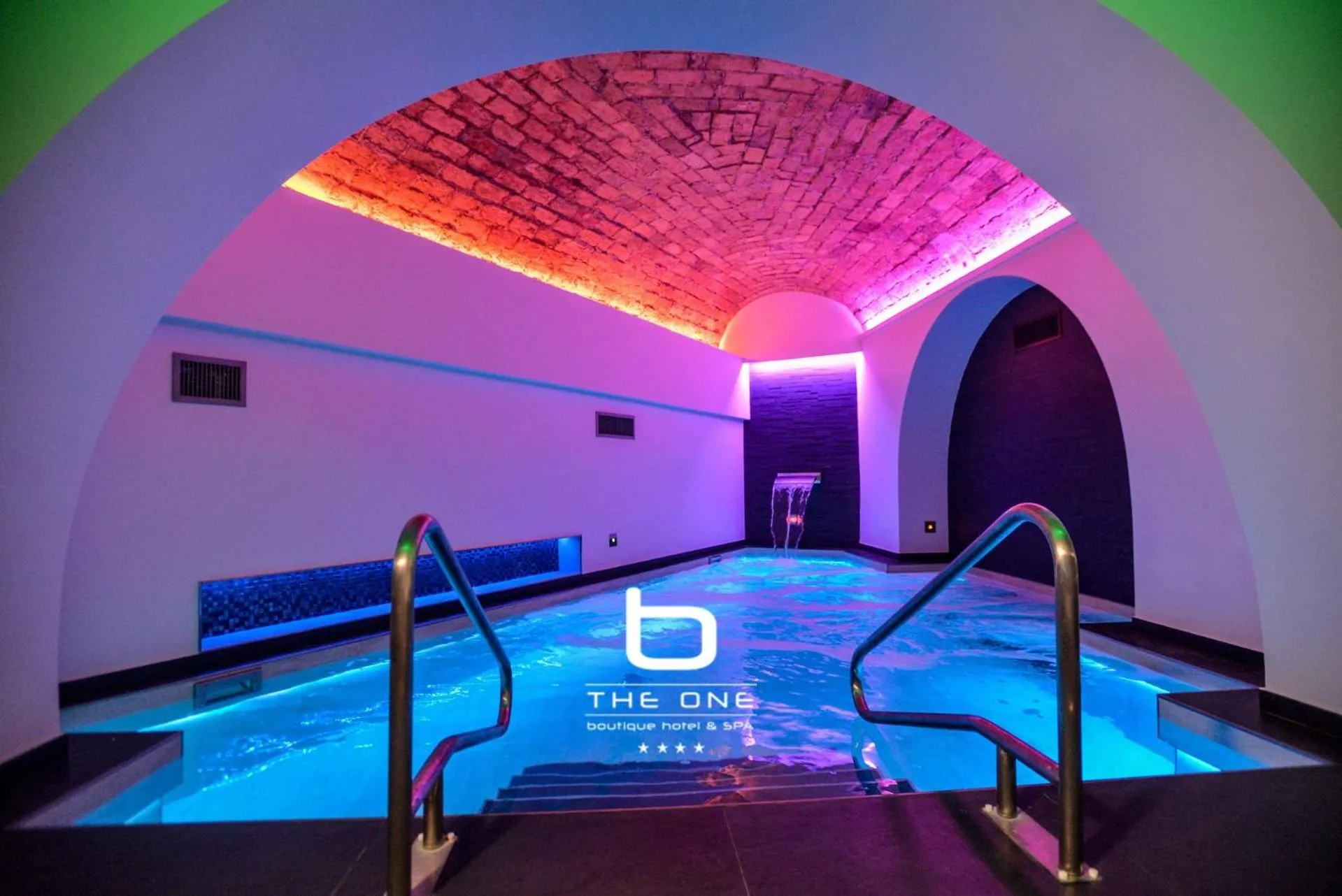 Pool view in THE ONE Boutique Hotel & SPA Rome