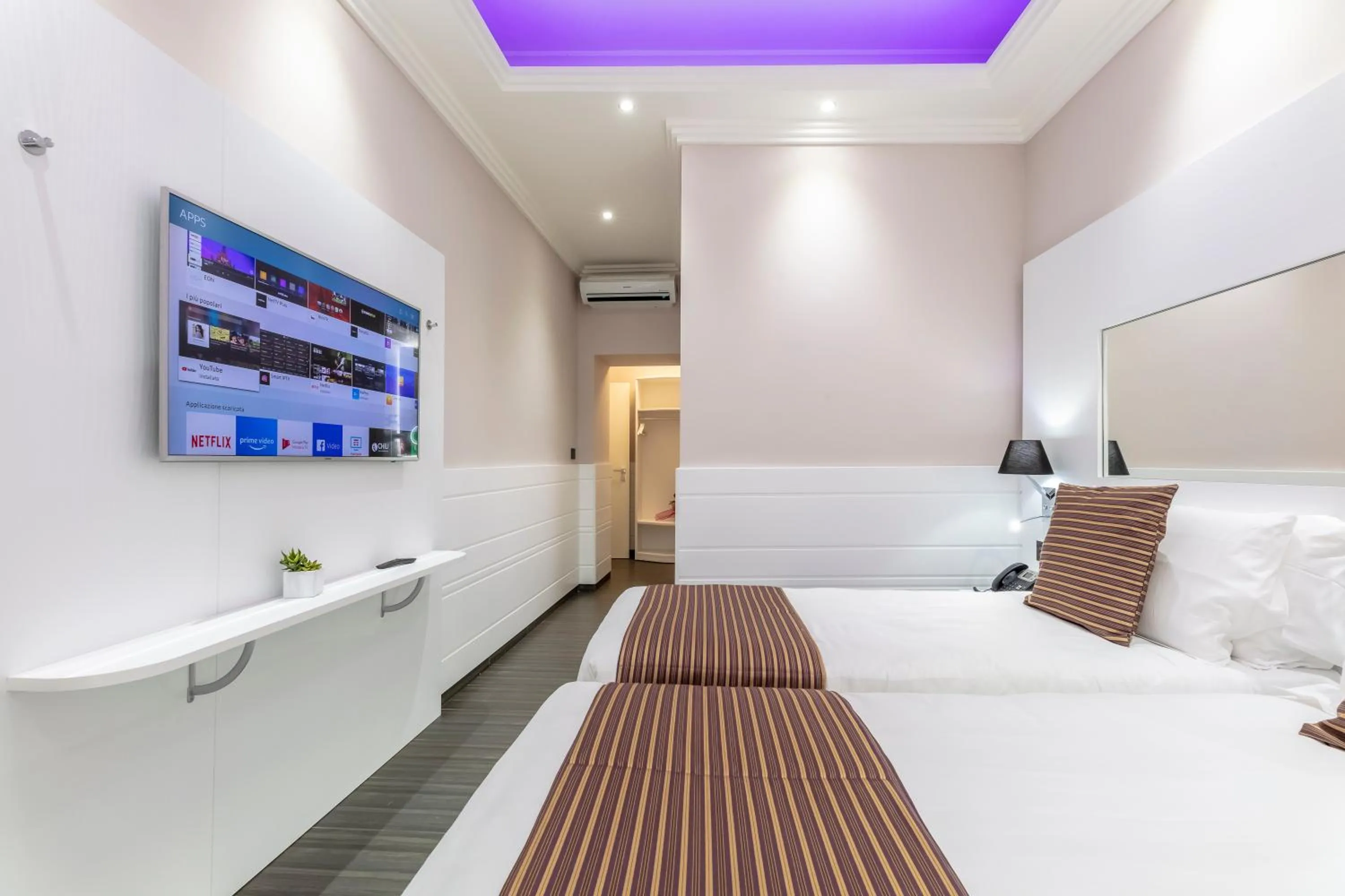 Photo of the whole room, Bed in THE ONE Boutique Hotel & SPA Rome