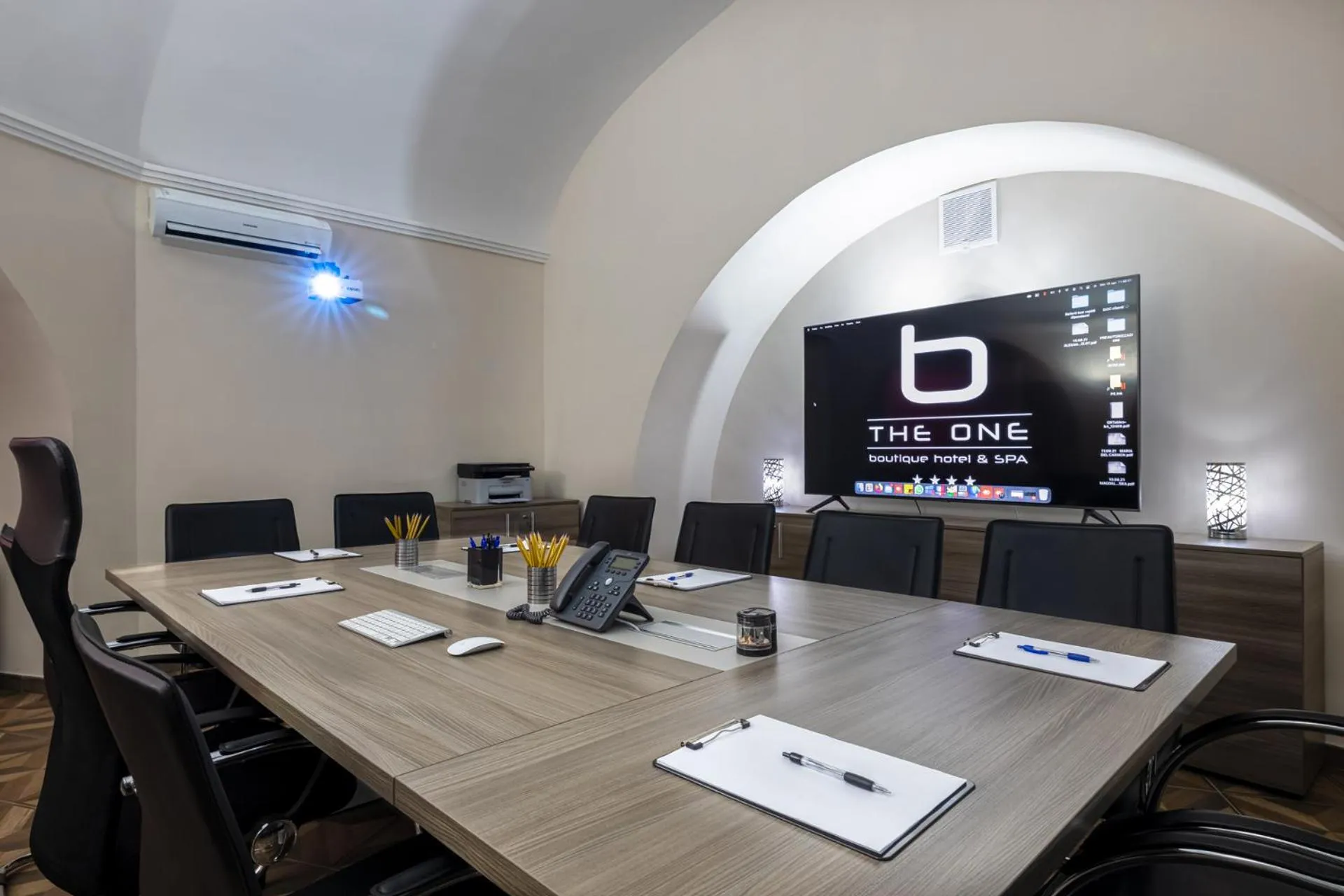Meeting/conference room in THE ONE Boutique Hotel & SPA Rome