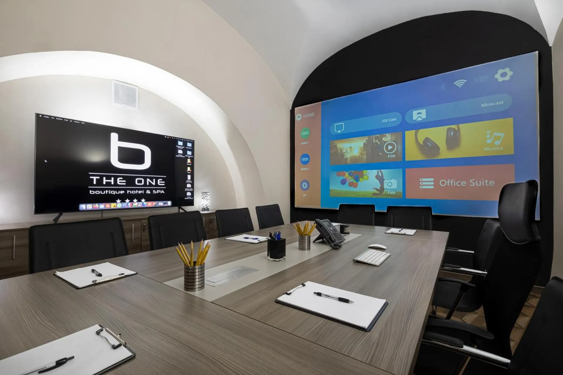 Meeting/conference room in THE ONE Boutique Hotel & SPA Rome