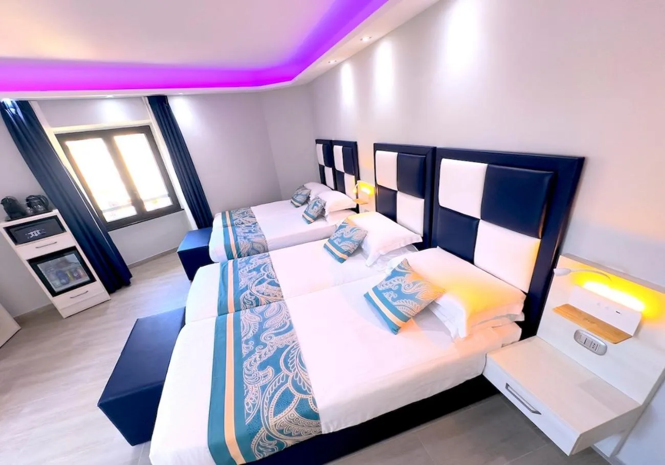 Photo of the whole room, Bed in THE ONE Boutique Hotel & SPA Rome