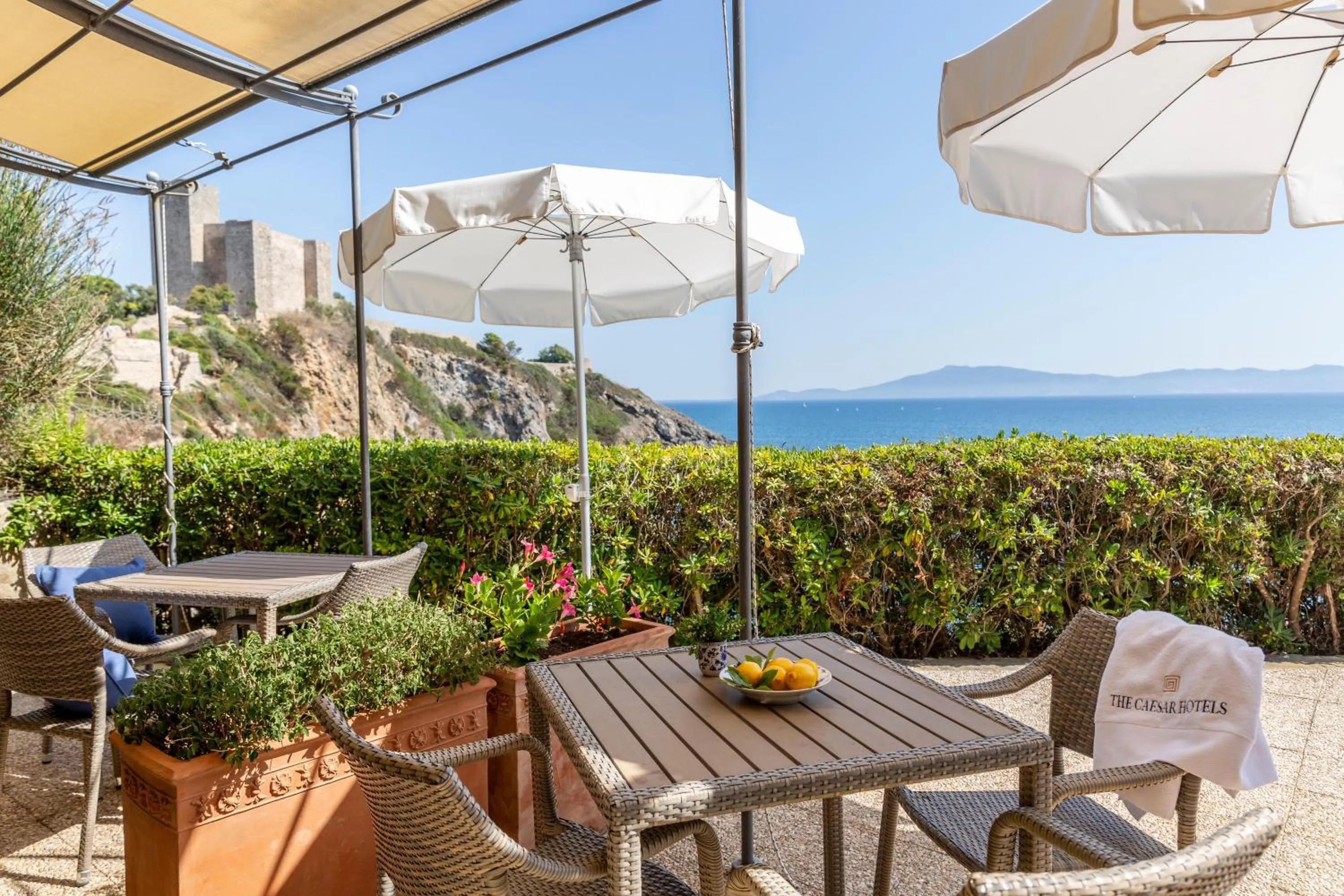 Balcony/Terrace in Hotel Capo D'Uomo