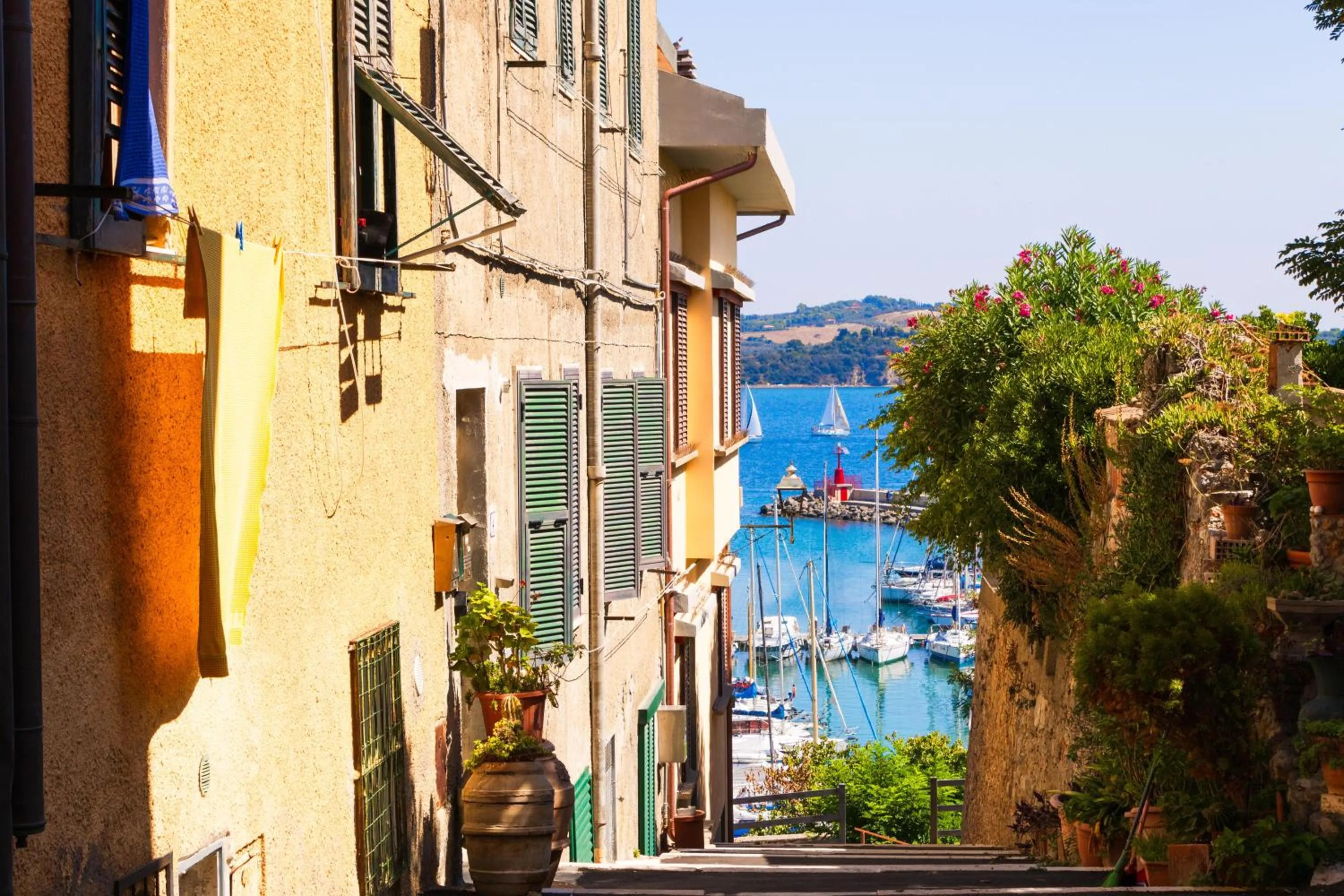 Natural landscape in Hotel Capo D'Uomo