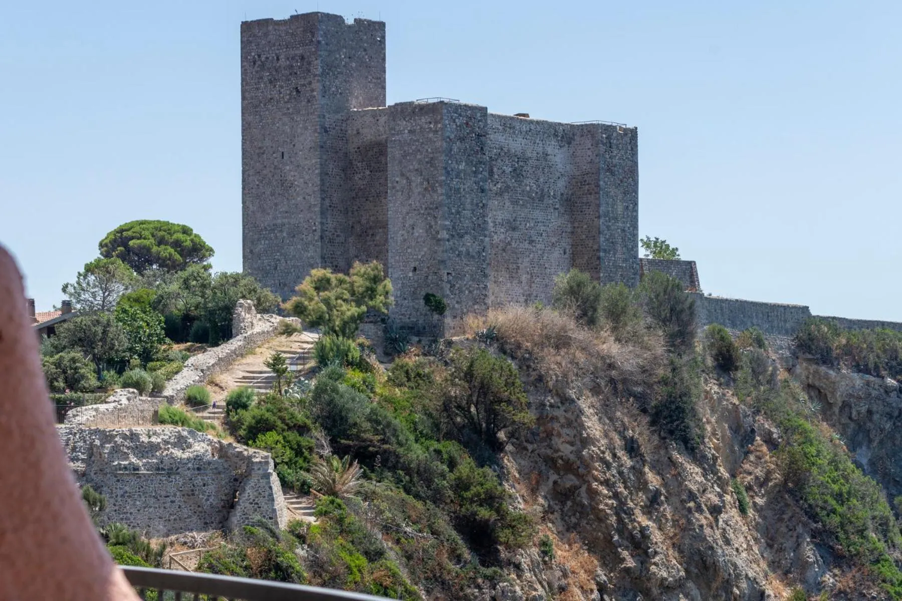 Balcony/Terrace in Hotel Capo D'Uomo