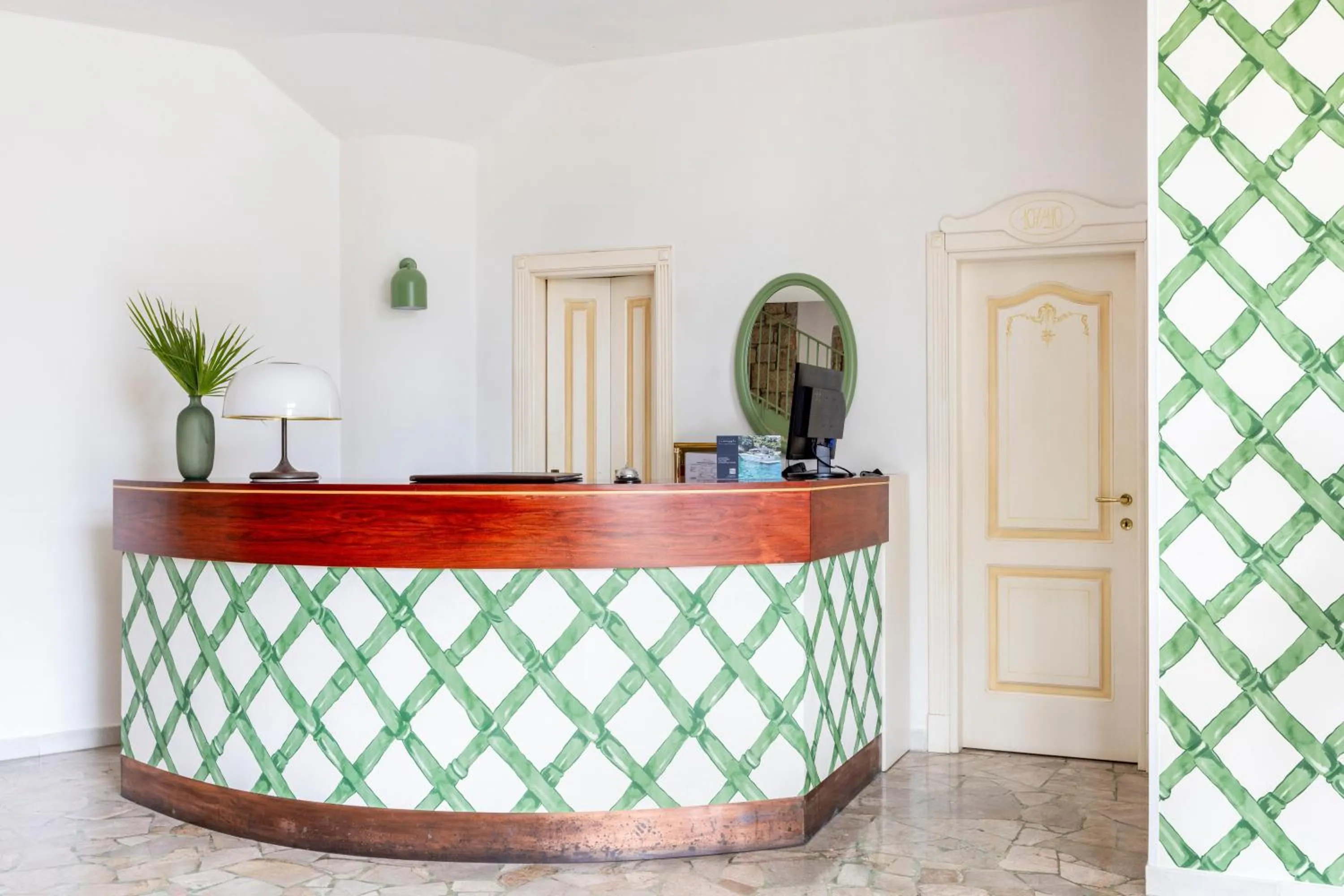 Lobby or reception in Hotel Capo D'Uomo