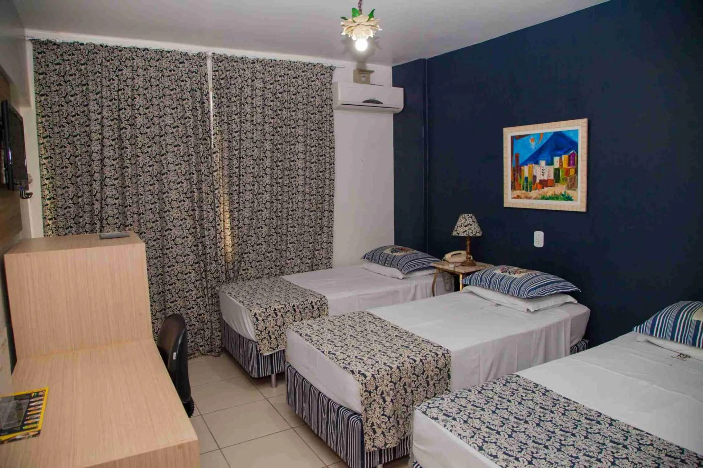 Bed in CHA Royal Plaza Hotel