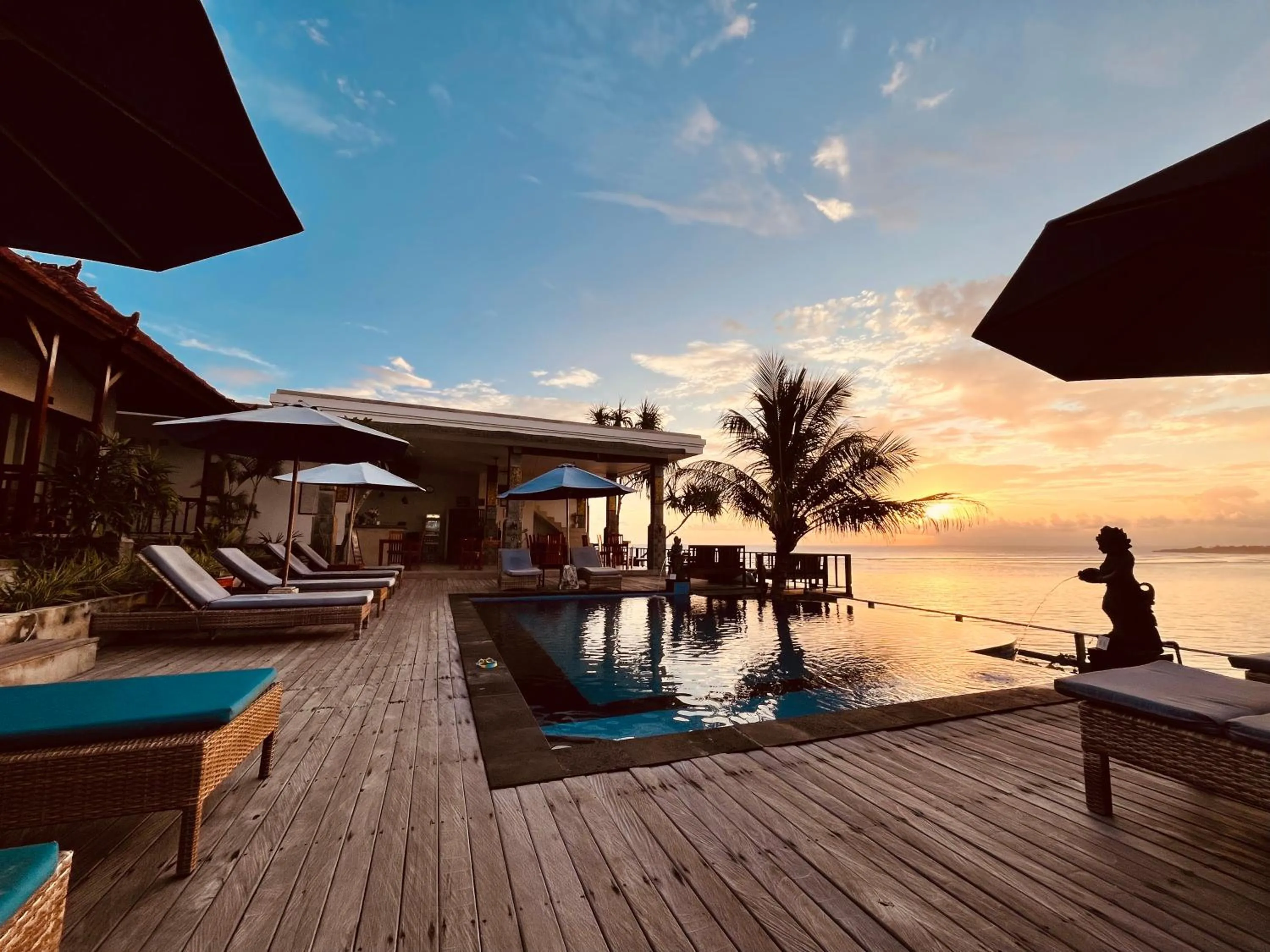 Day in Nusa Veranda Sunset Villas & Restaurant