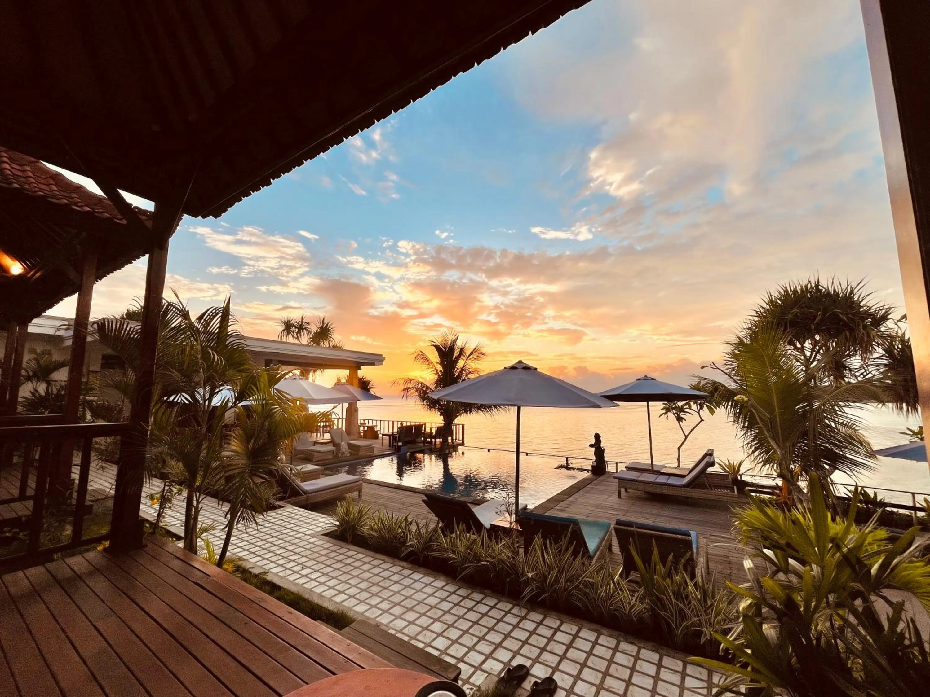 Natural landscape in Nusa Veranda Sunset Villas & Restaurant