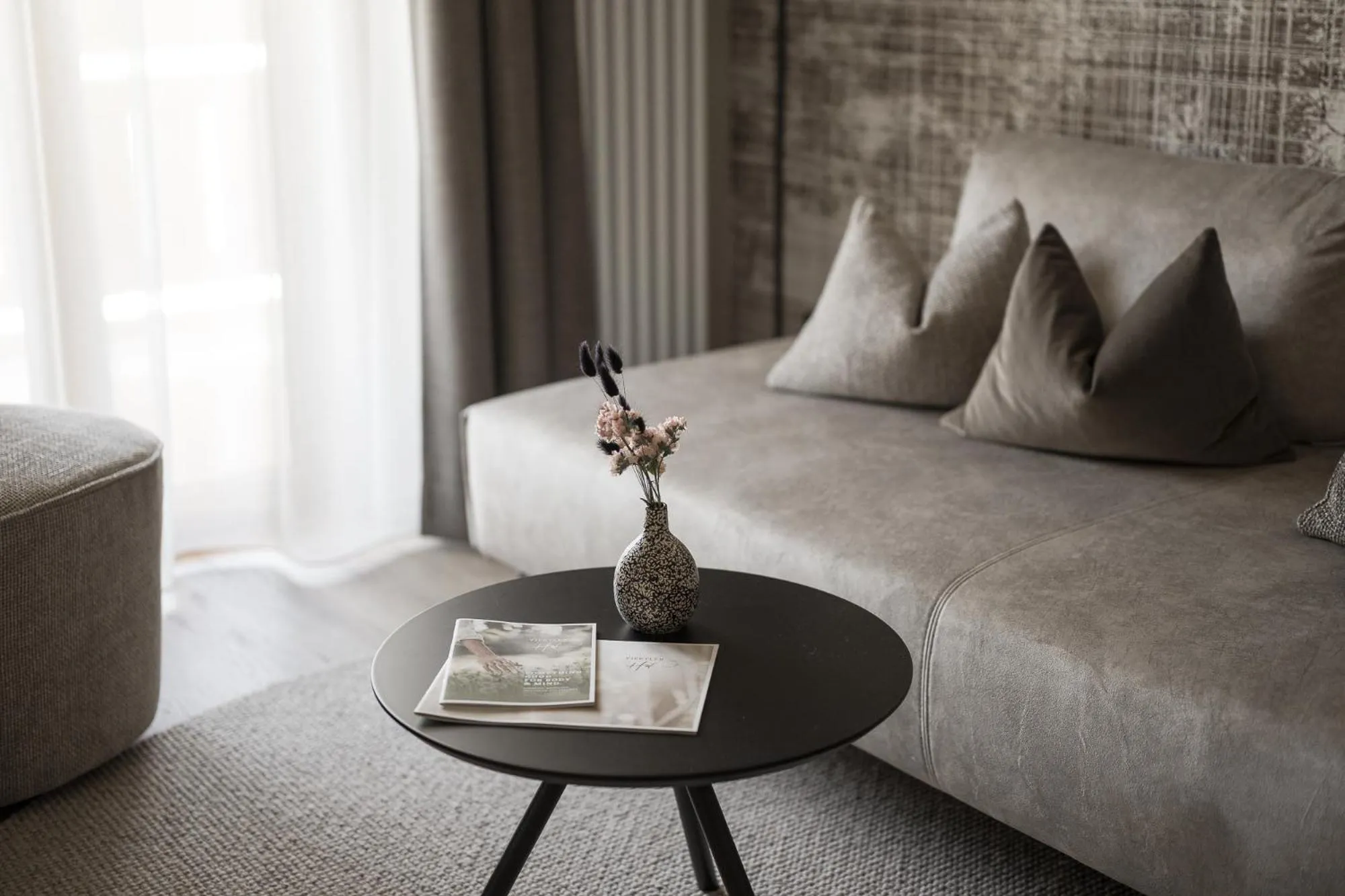 Seating area in Hotel Viertler